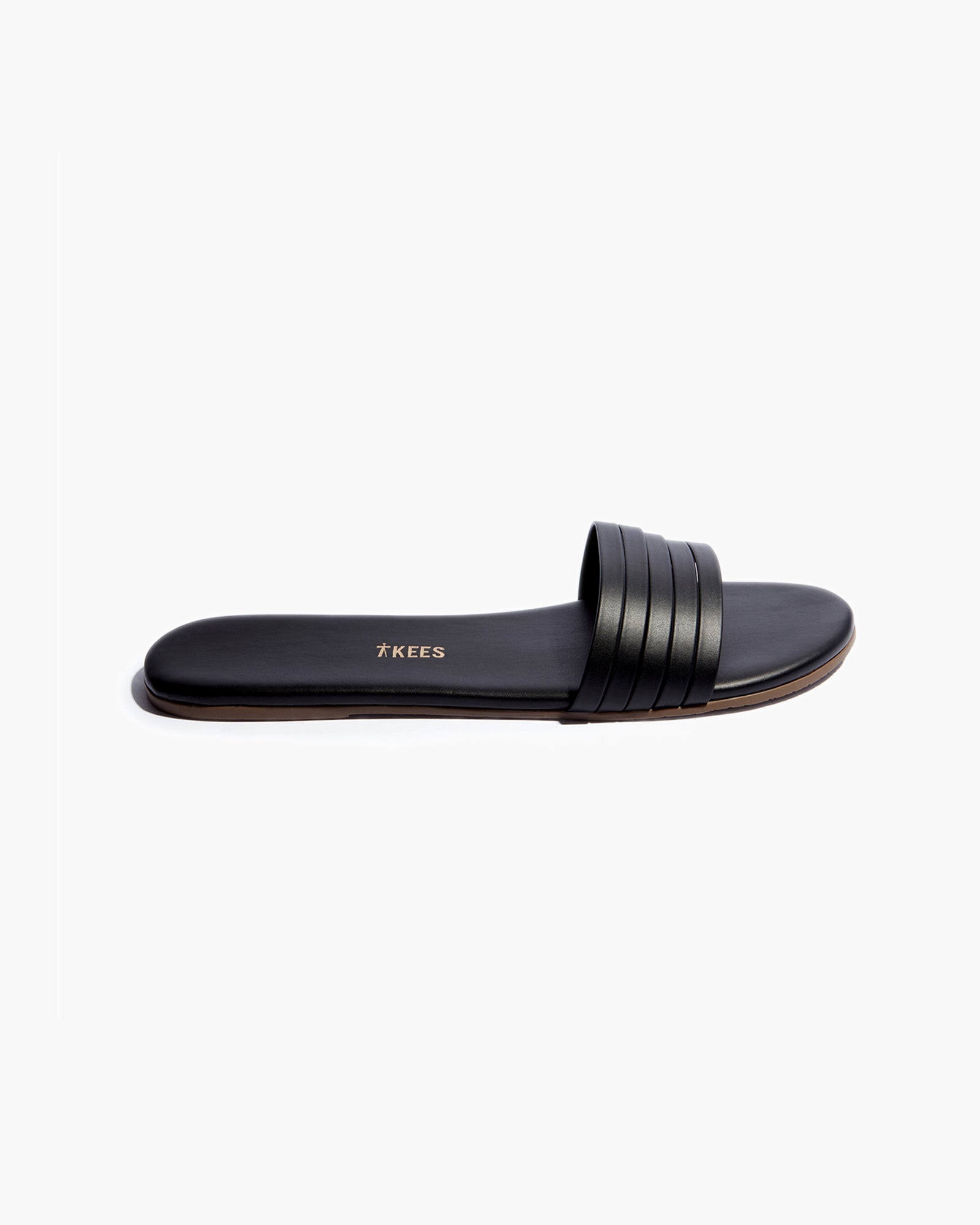 Women's TKEES Austyn Slides Black | 49803DBZS