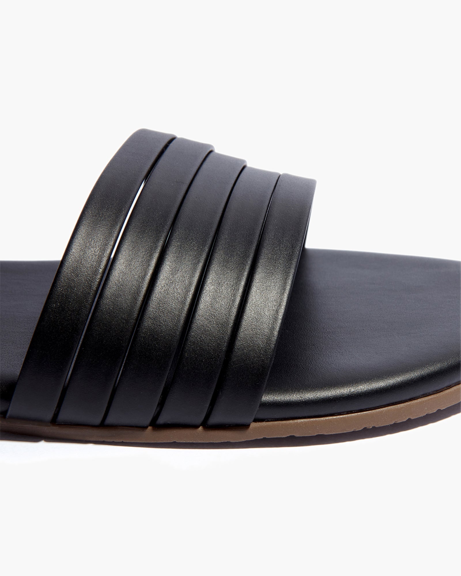 Women's TKEES Austyn Slides Black | 49803DBZS