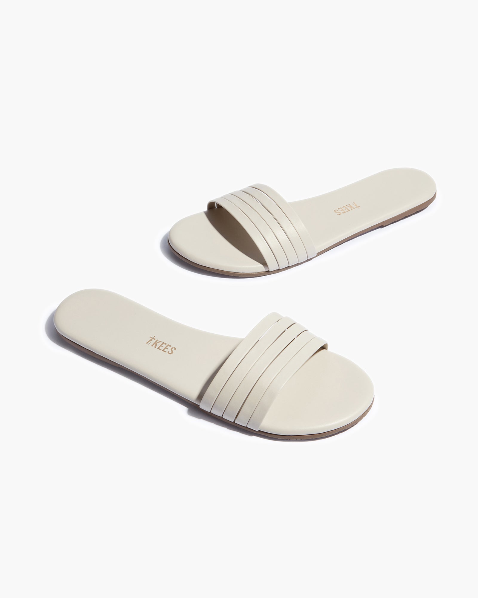 Women's TKEES Austyn Slides Grey | 85632XSNR