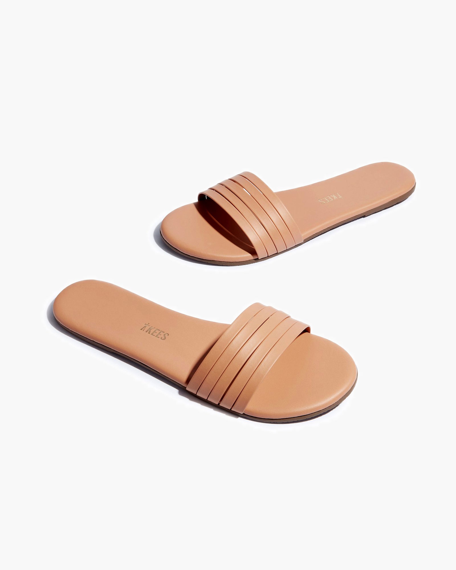 Women's TKEES Austyn Slides Pink | 85327ZEKT