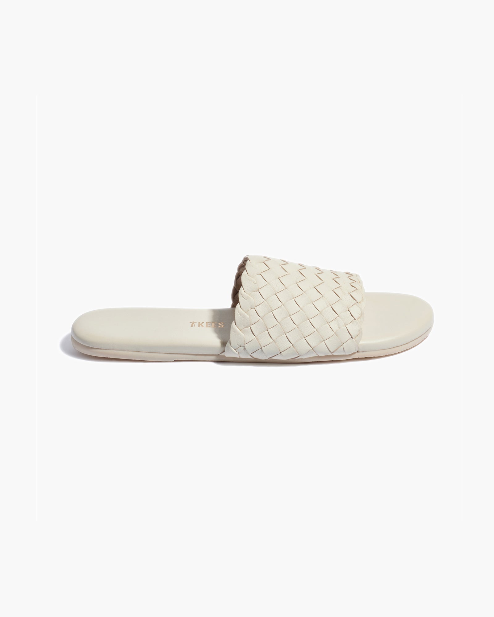 Women's TKEES Betty Slides Light Yellow | 73109CHKJ