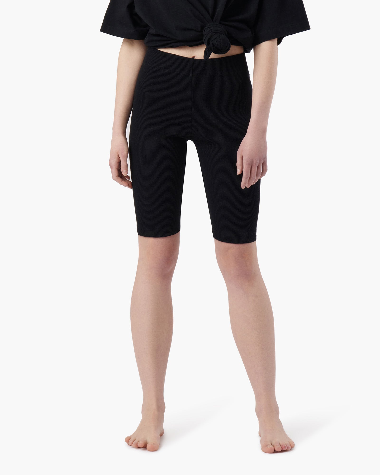 Women's TKEES Biker Shorts Black | 83769XBCJ