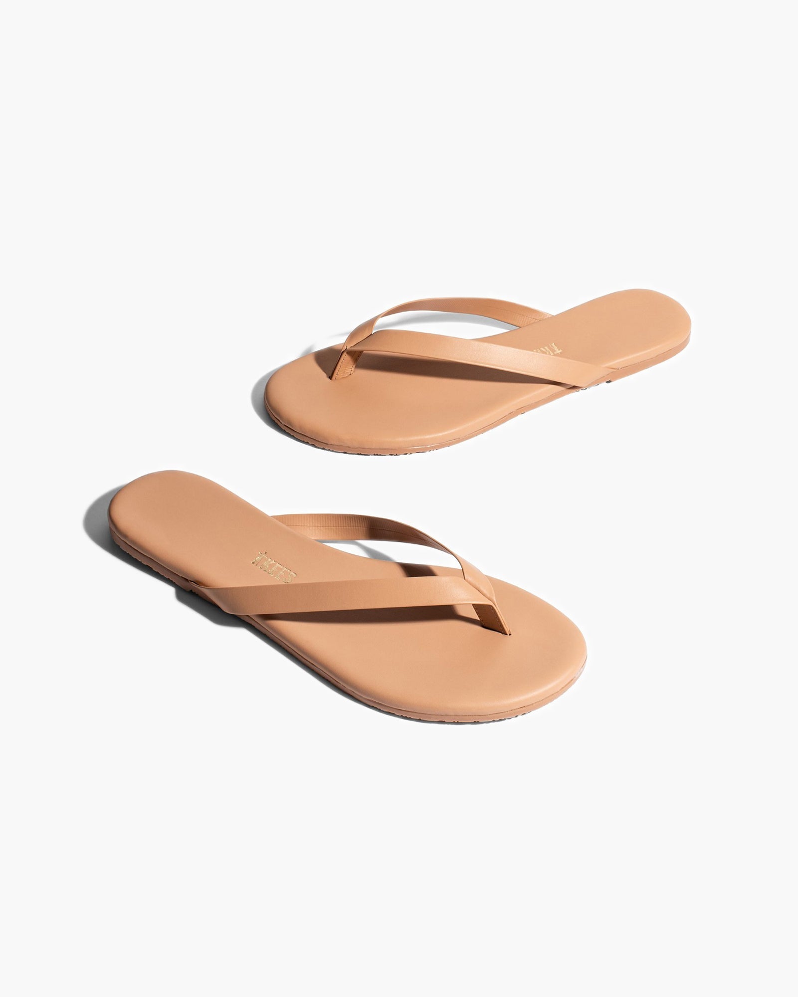 Women's TKEES Boyfriend Flip Flops Pink | 92634OZLT