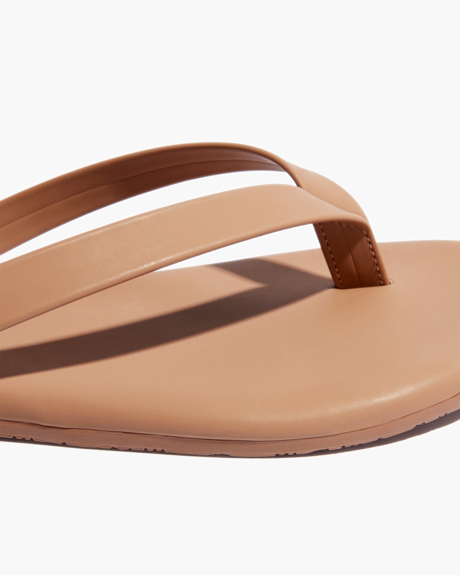 Women's TKEES Boyfriend Vegan Flip Flops Rose Gold | 70485FRMK