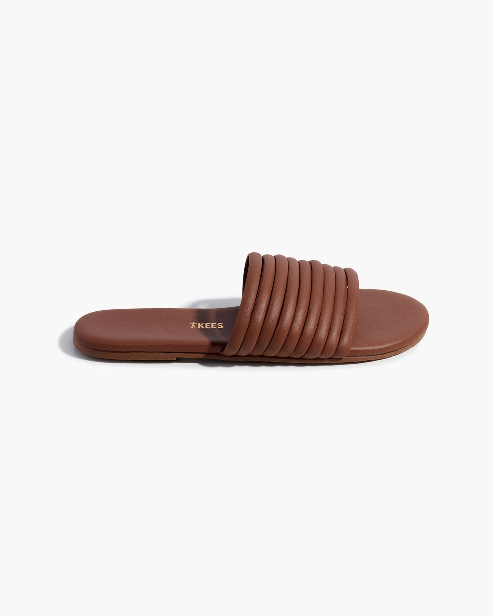 Women's TKEES Caro Slides Brown | 23675PHEX