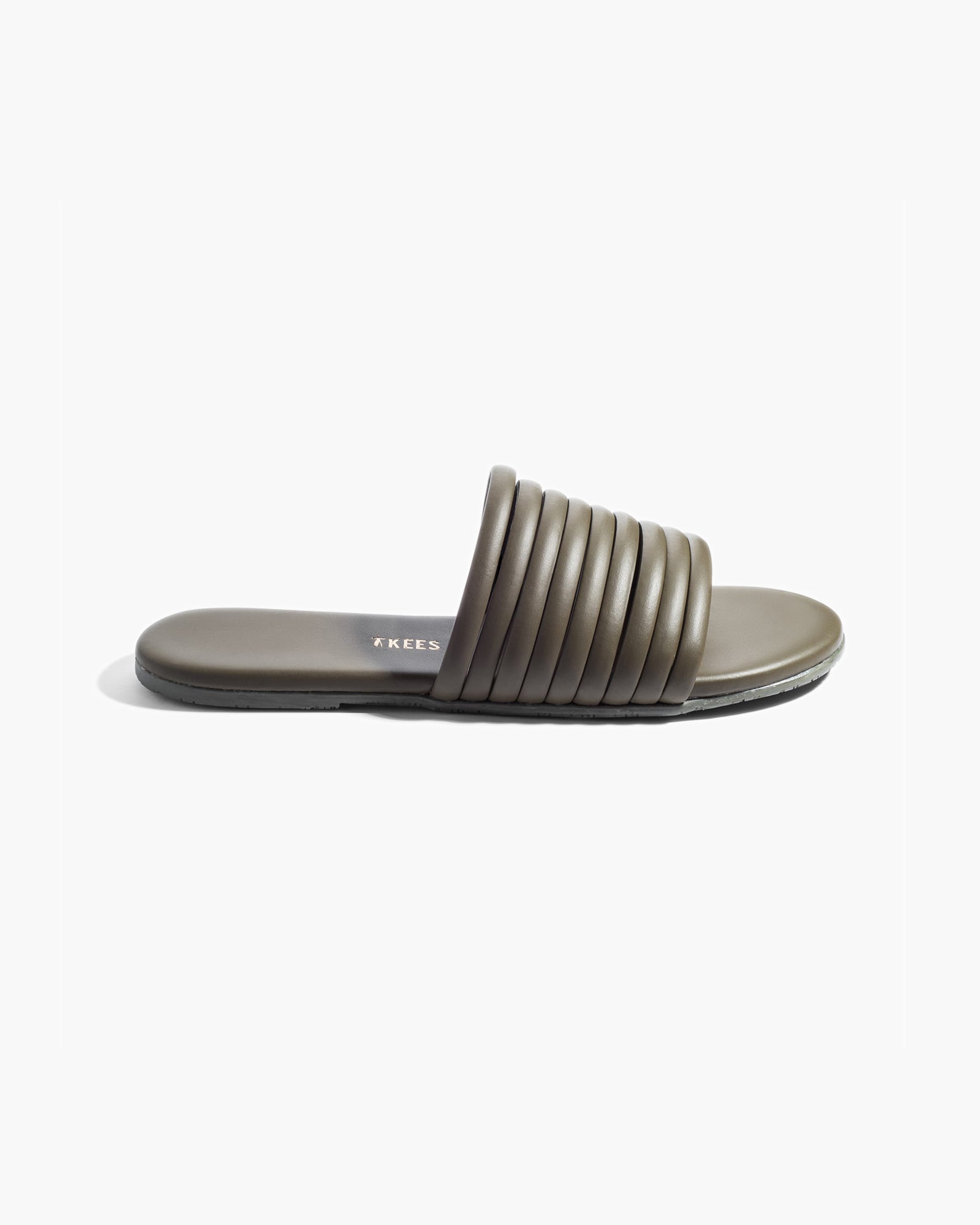 Women's TKEES Caro Slides Olive | 31094OSVD