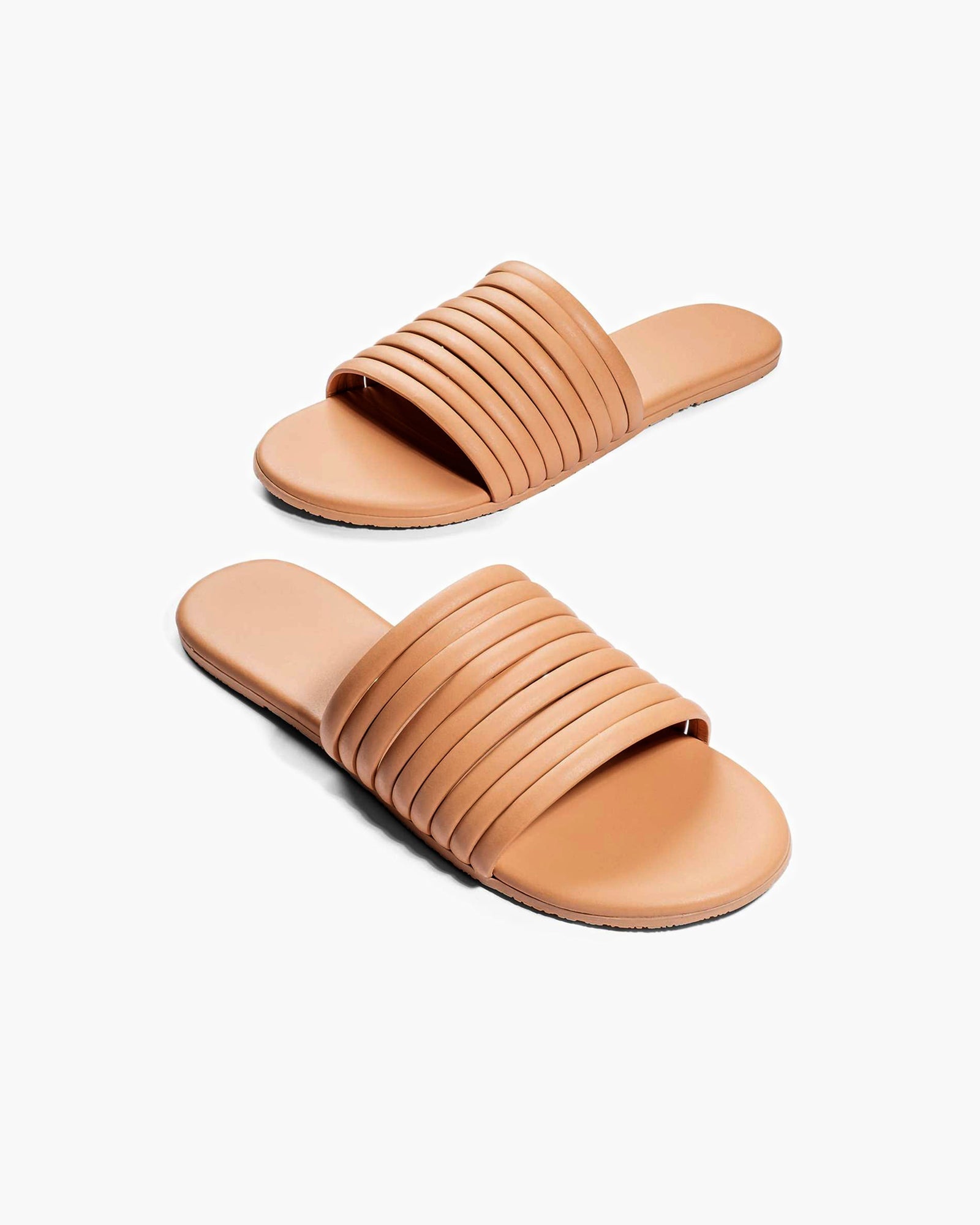 Women's TKEES Caro Slides Pink | 82197VSTA