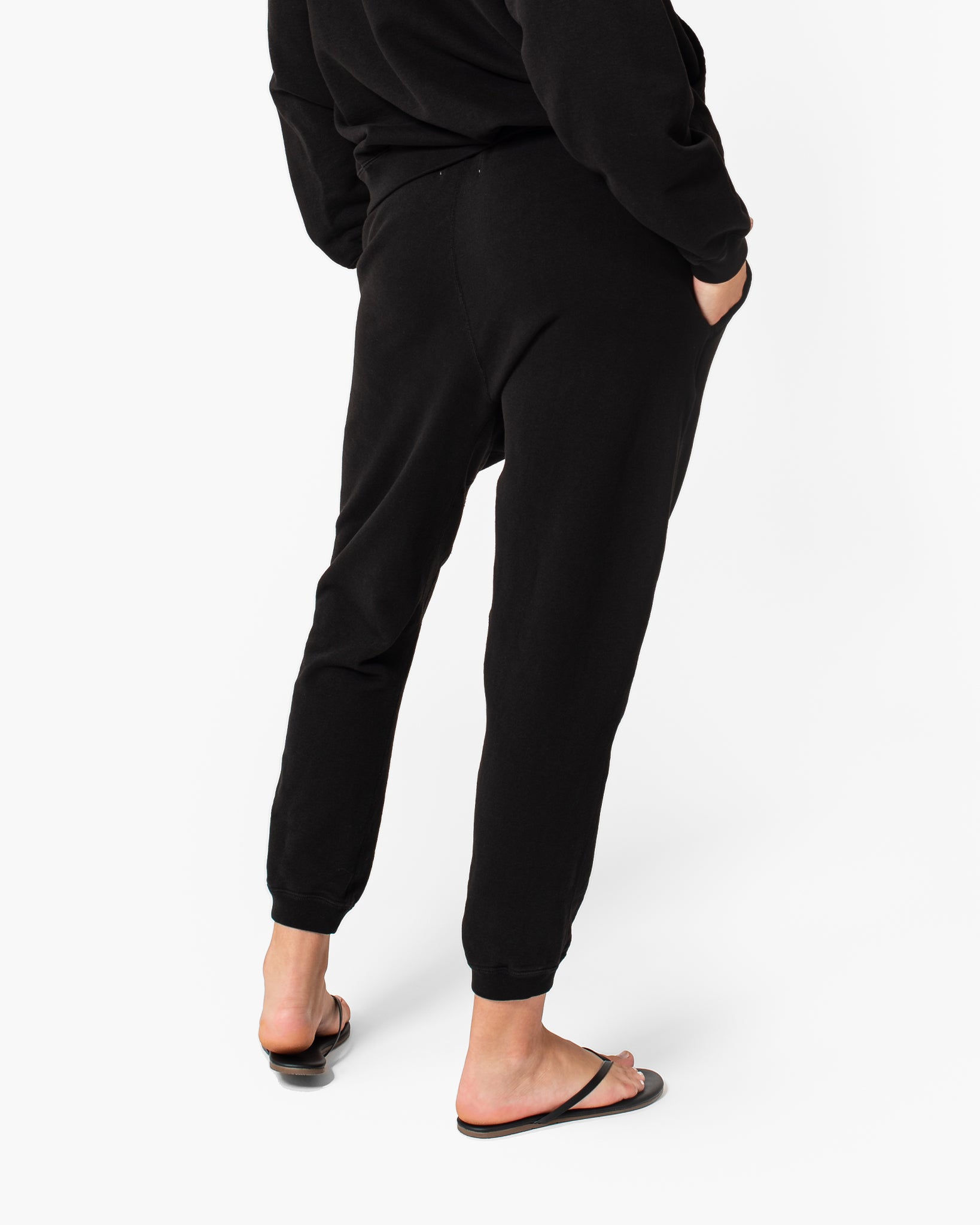 Women's TKEES Core Jogger Black | 94527FRMJ