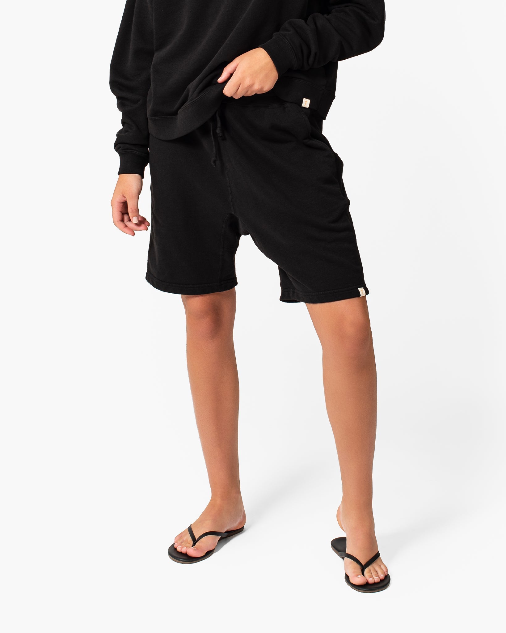 Women's TKEES Core Shorts Black | 01974JKID