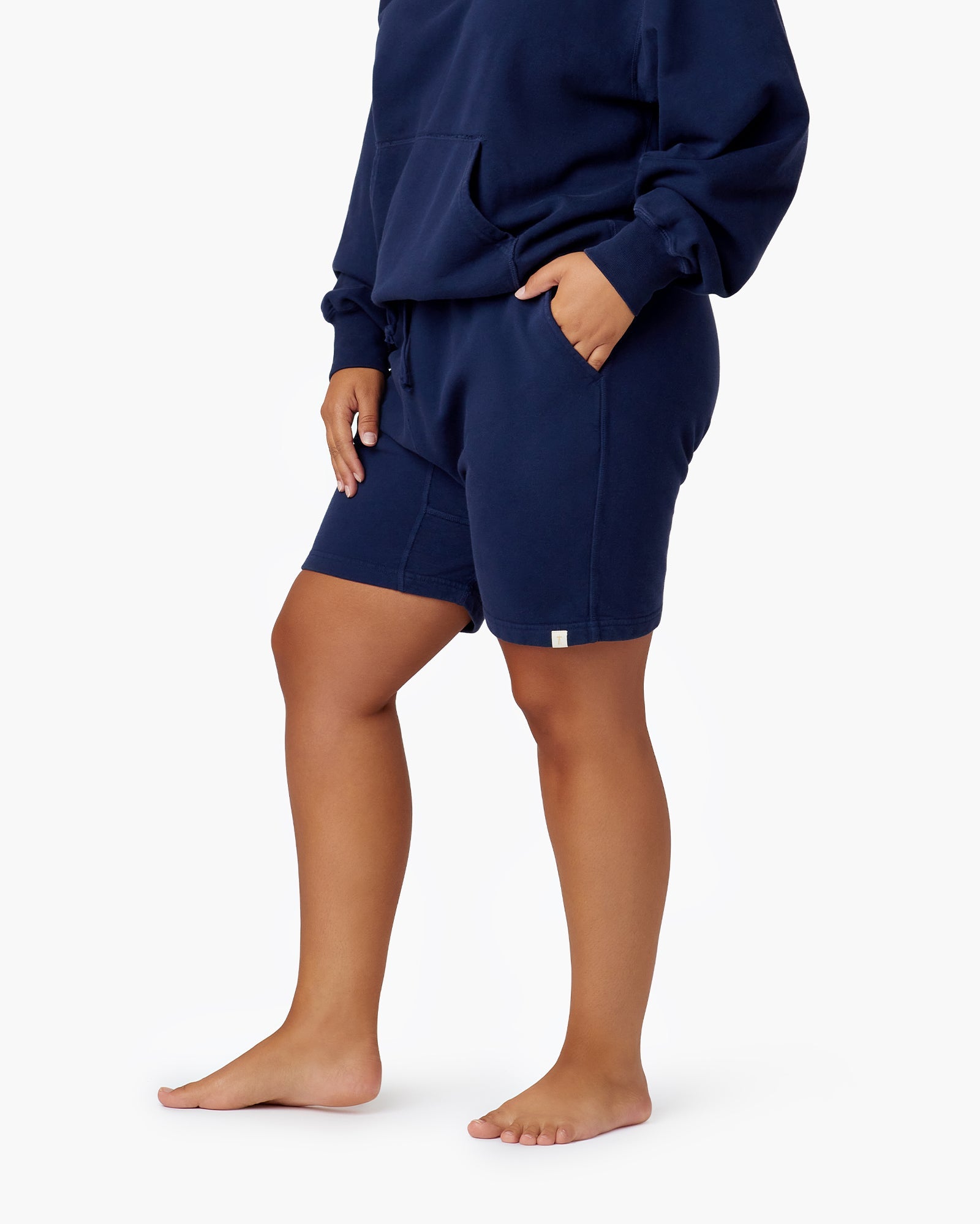 Women's TKEES Core Shorts Navy | 47285CTRY