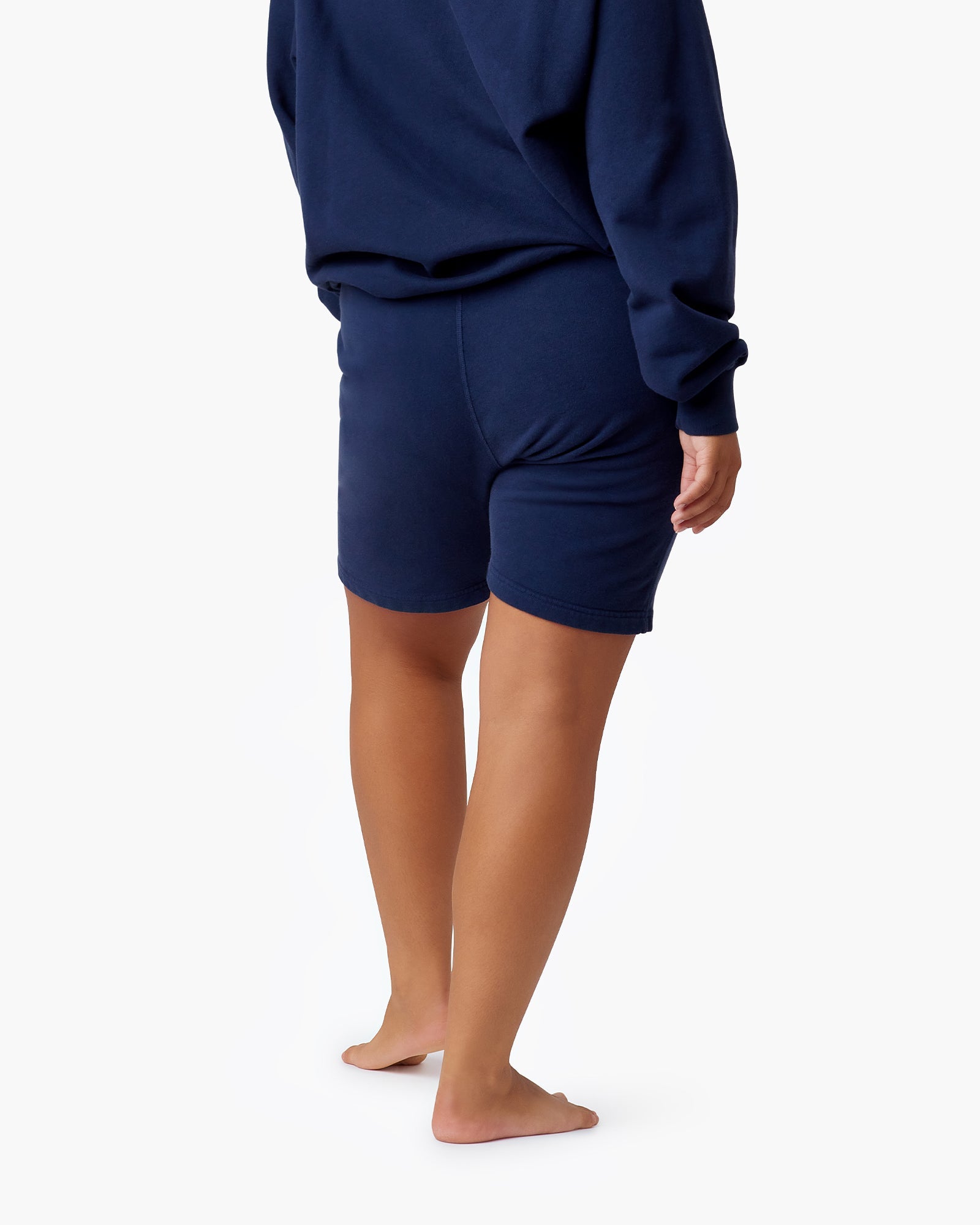 Women's TKEES Core Shorts Navy | 47285CTRY