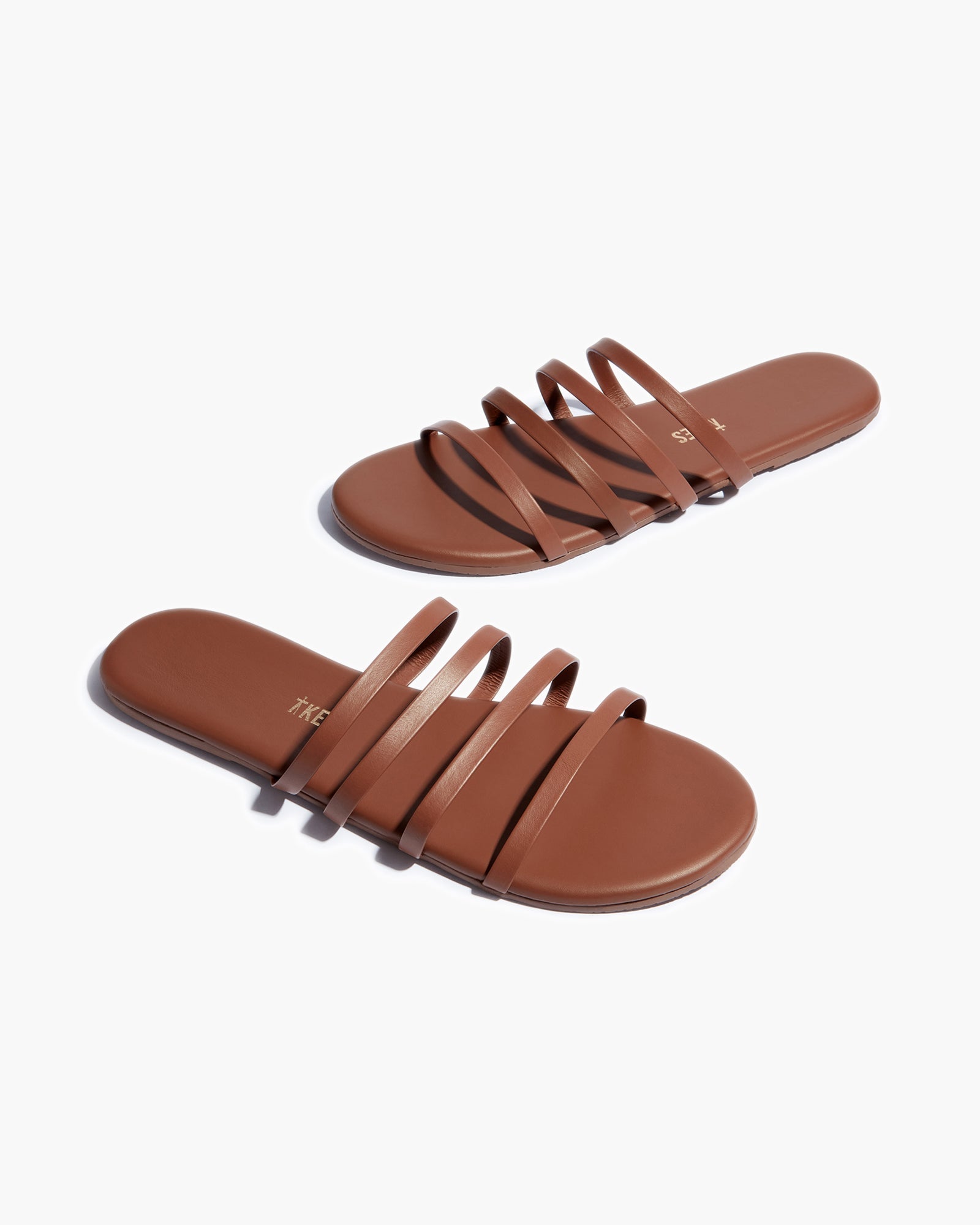 Women's TKEES Emma Sandals Brown | 14365GQDW