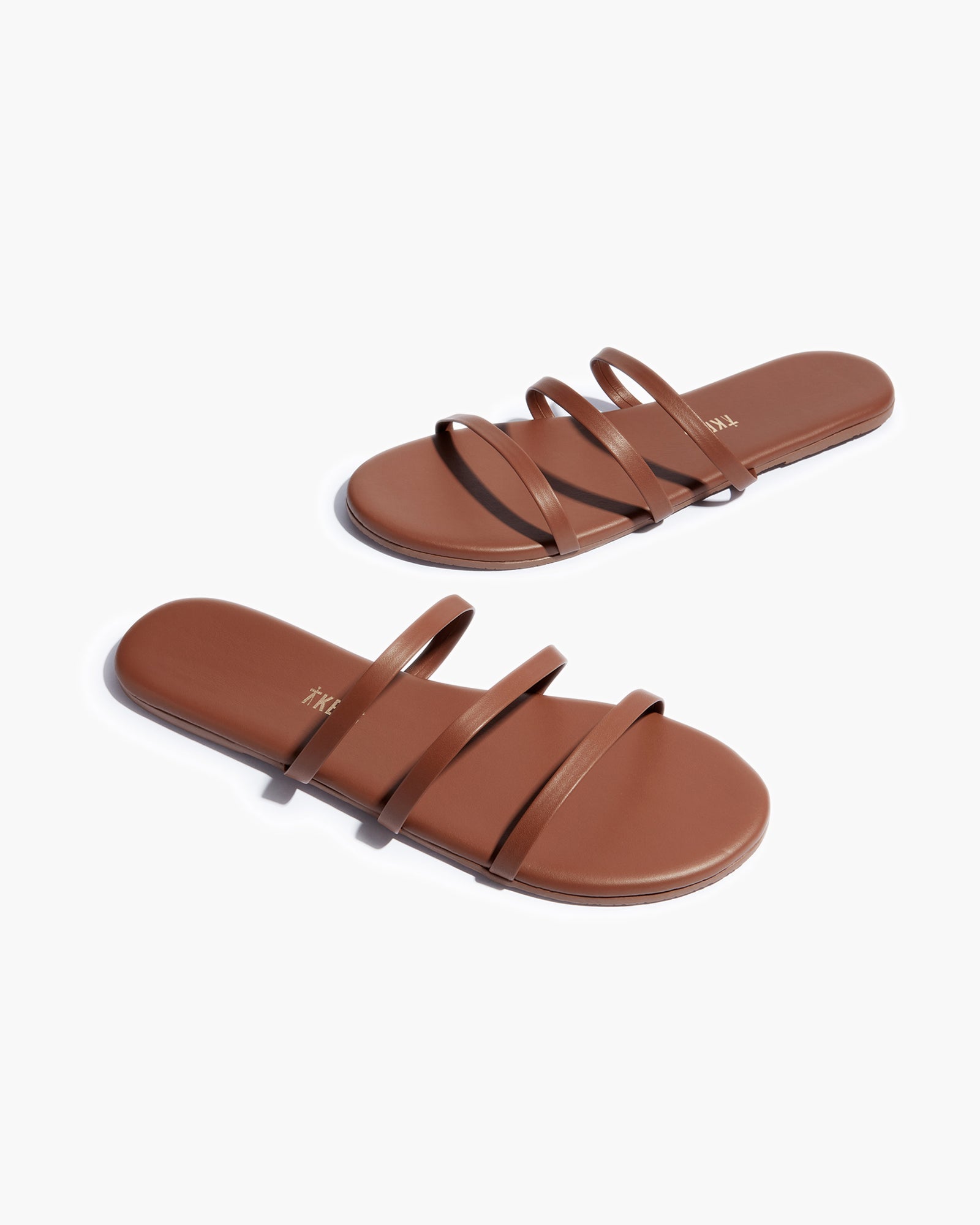 Women's TKEES Emma Sandals Brown | 76325YLZD