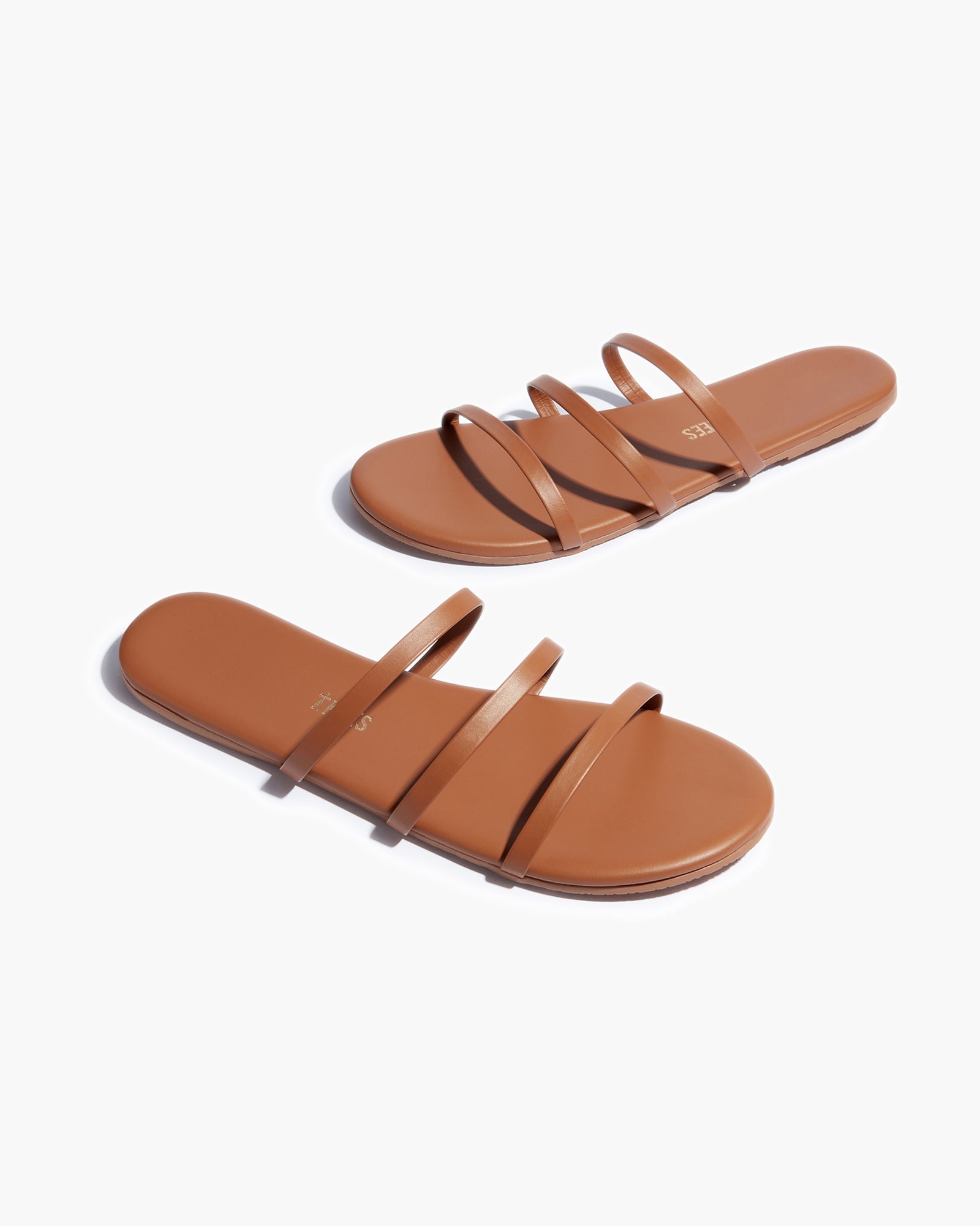 Women's TKEES Emma Sandals Brown | 82710BHLT