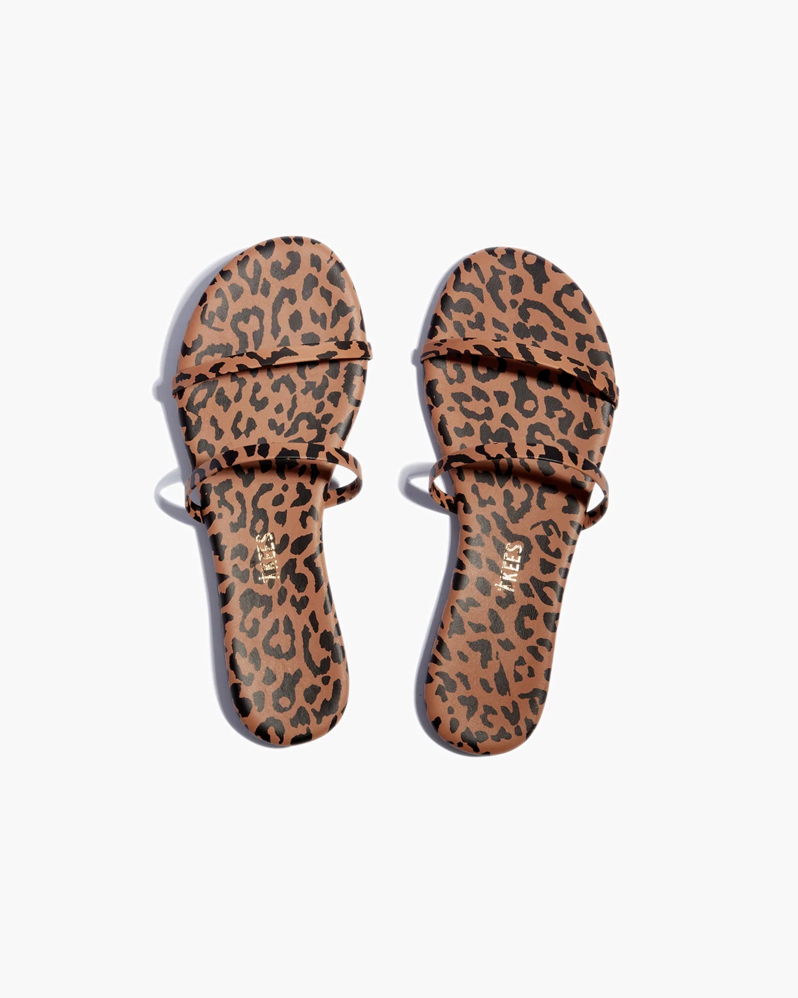 Women\'s TKEES Gemma Animal Sandals Leopard | 20957EDAP