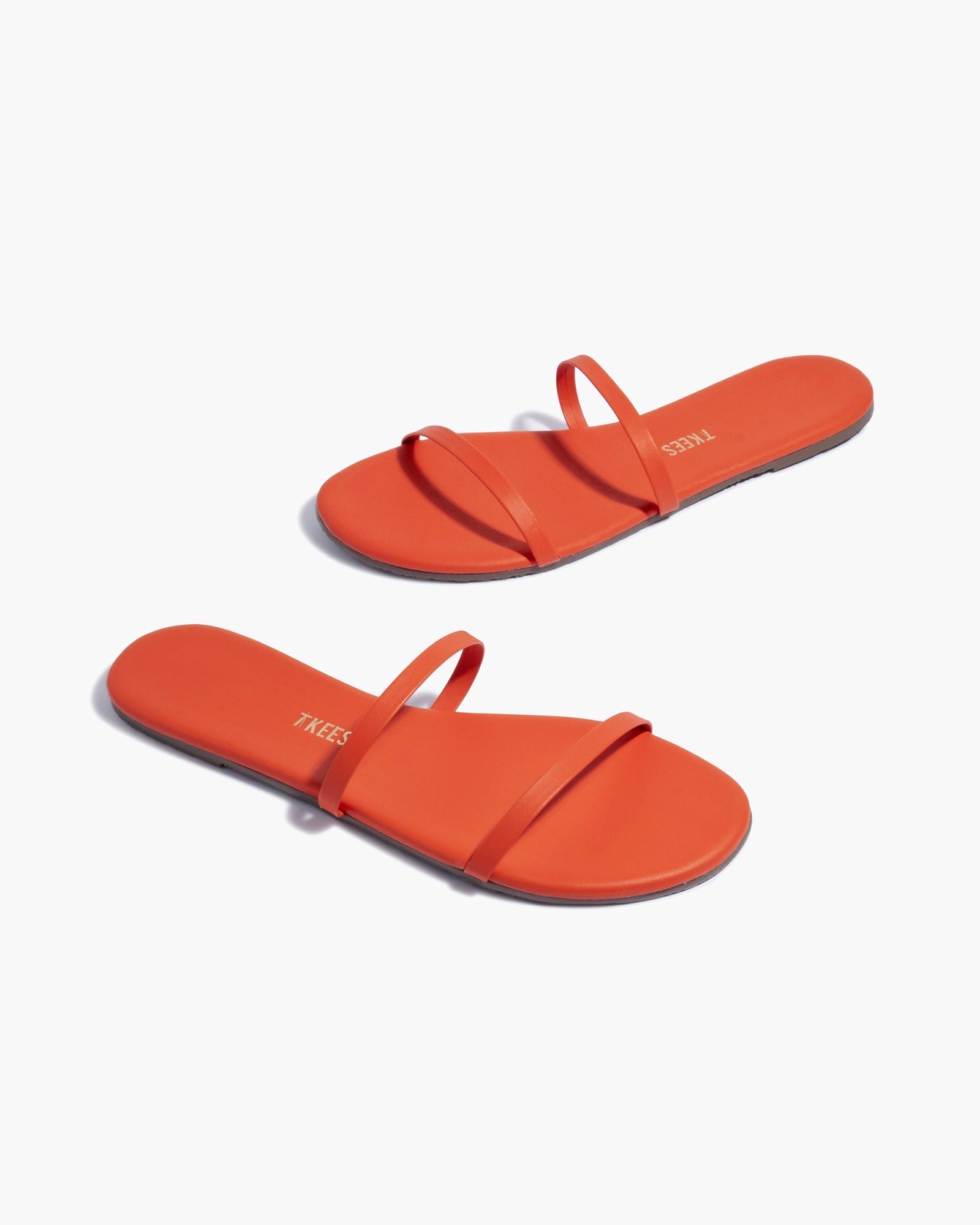 Women's TKEES Gemma Pigments Sandals Orange | 25049JEBF