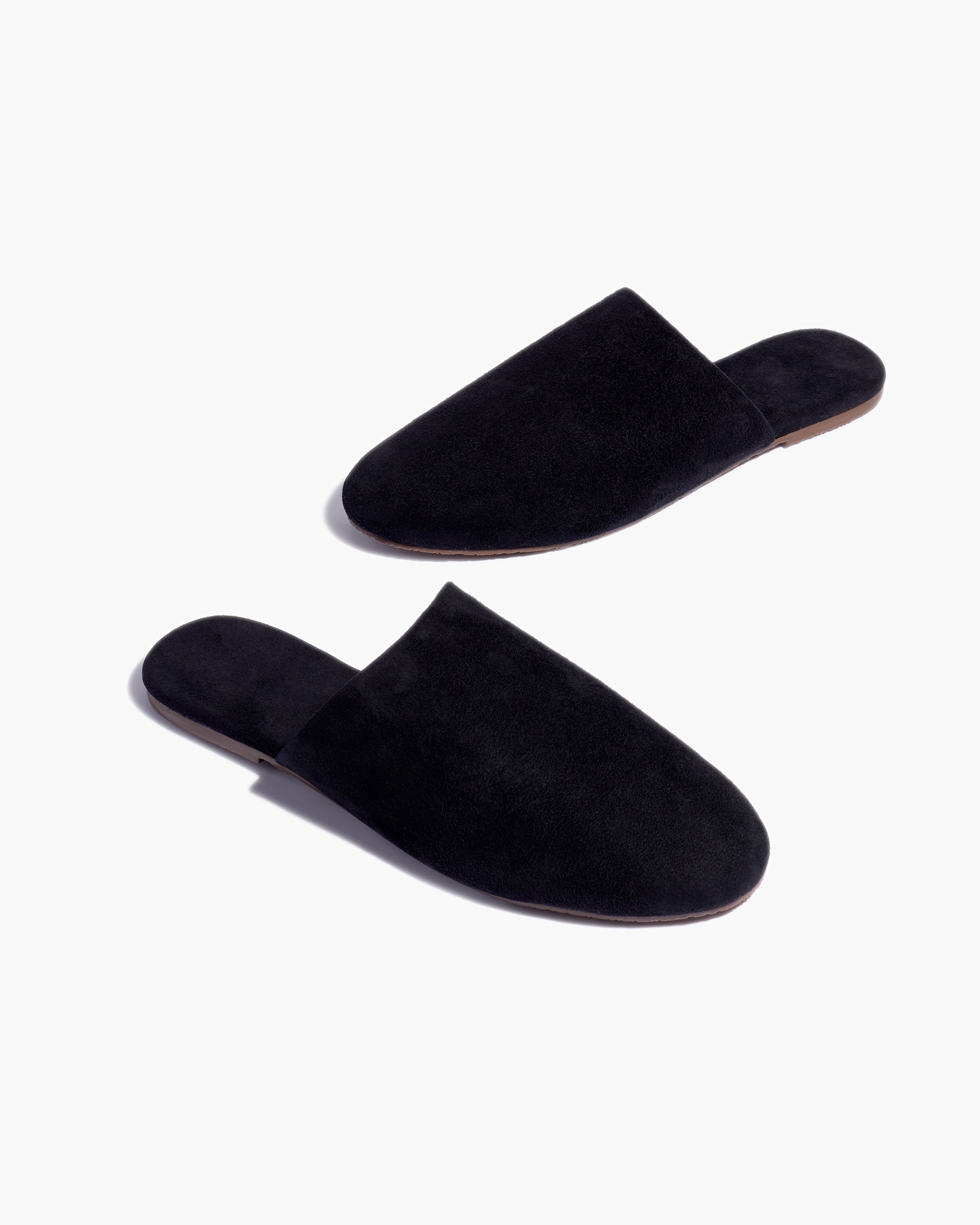 Women's TKEES Ines Slides Black | 94631BRZO