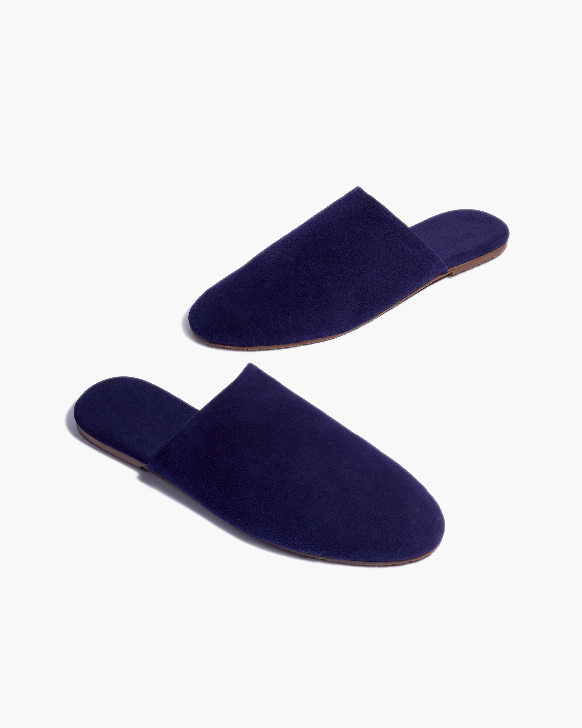 Women's TKEES Ines Slides Navy | 26347IUXM