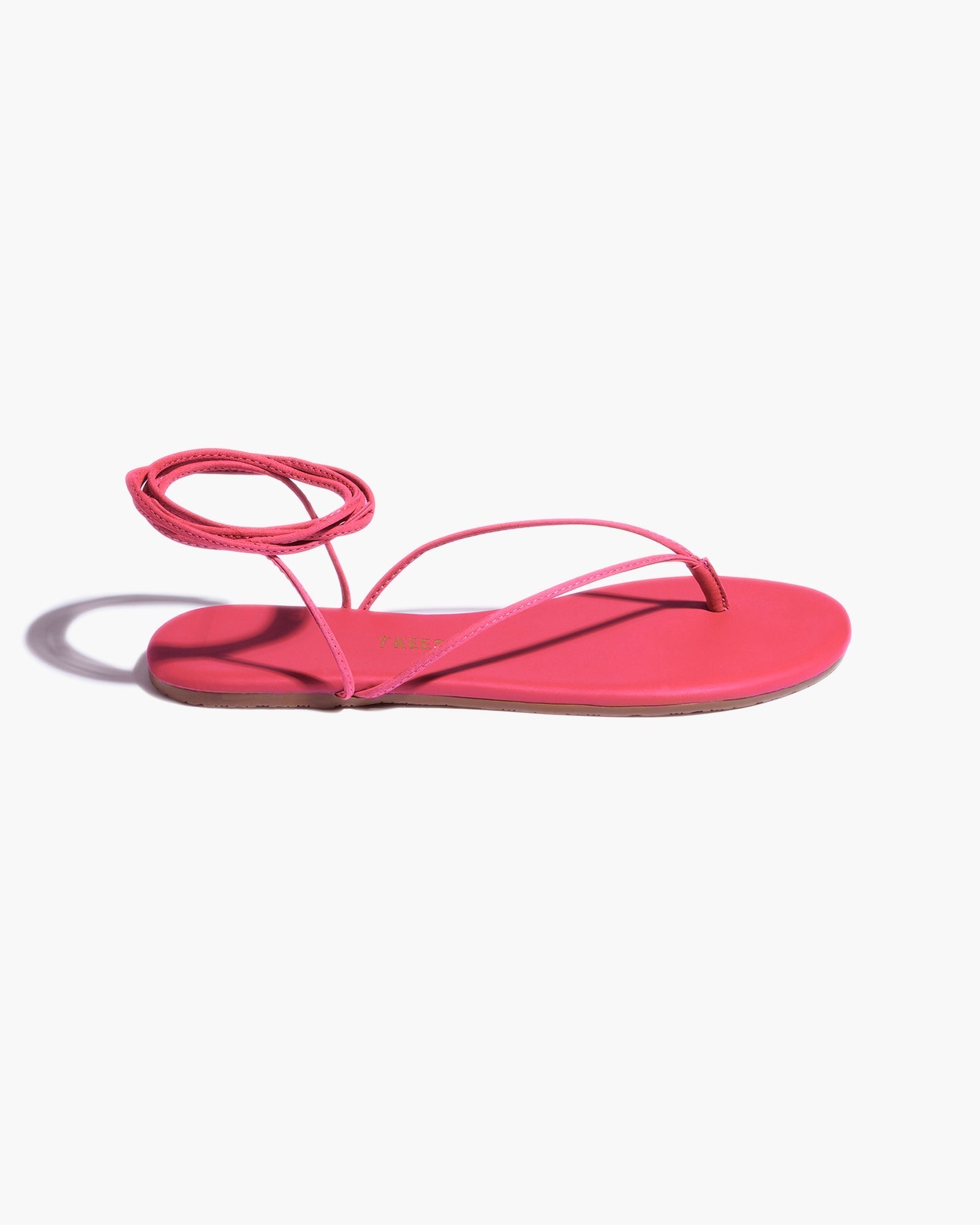 Women's TKEES Lilu Pigments Sandals Pink | 27631ZDPG