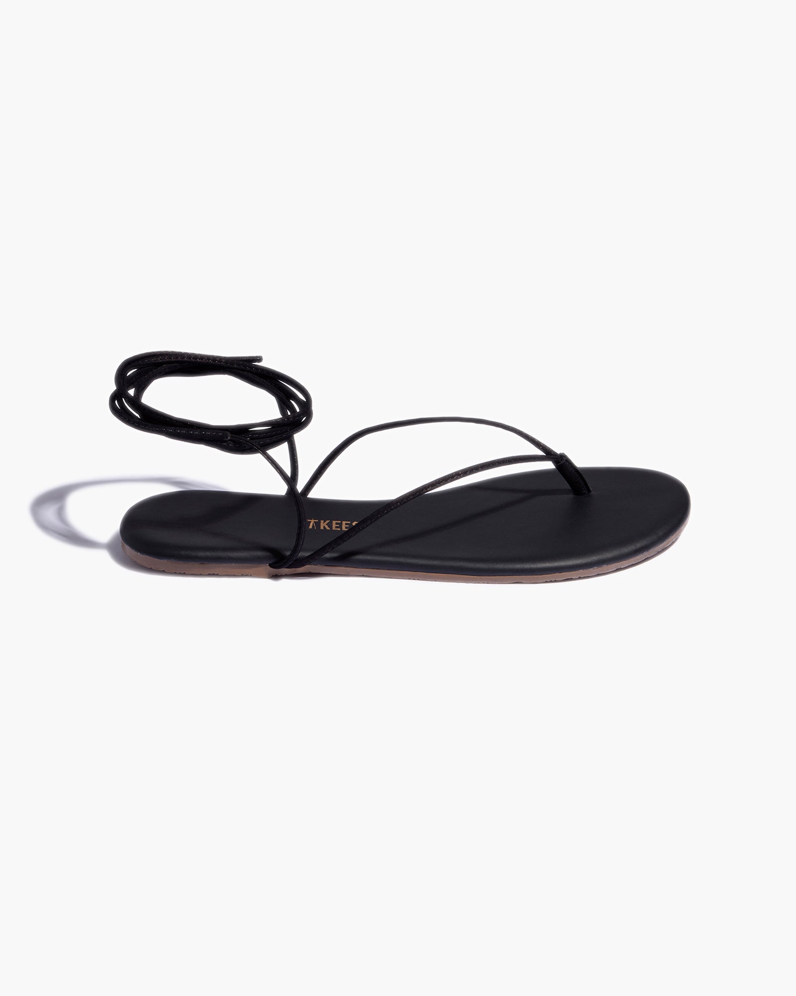 Women's TKEES Lilu Sandals Black | 85760WNSZ