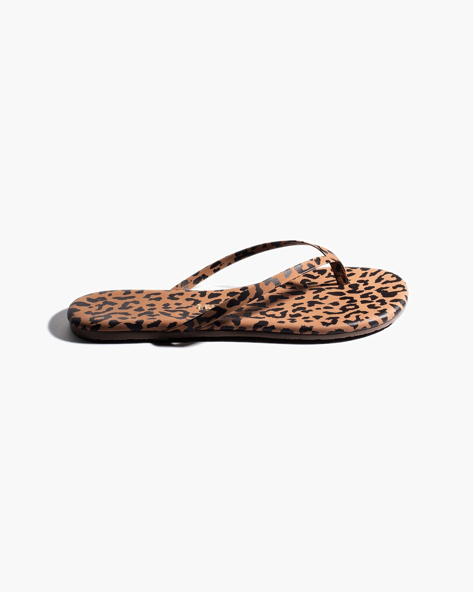 Women's TKEES Lily Animal Flip Flops Leopard | 31547BFTU