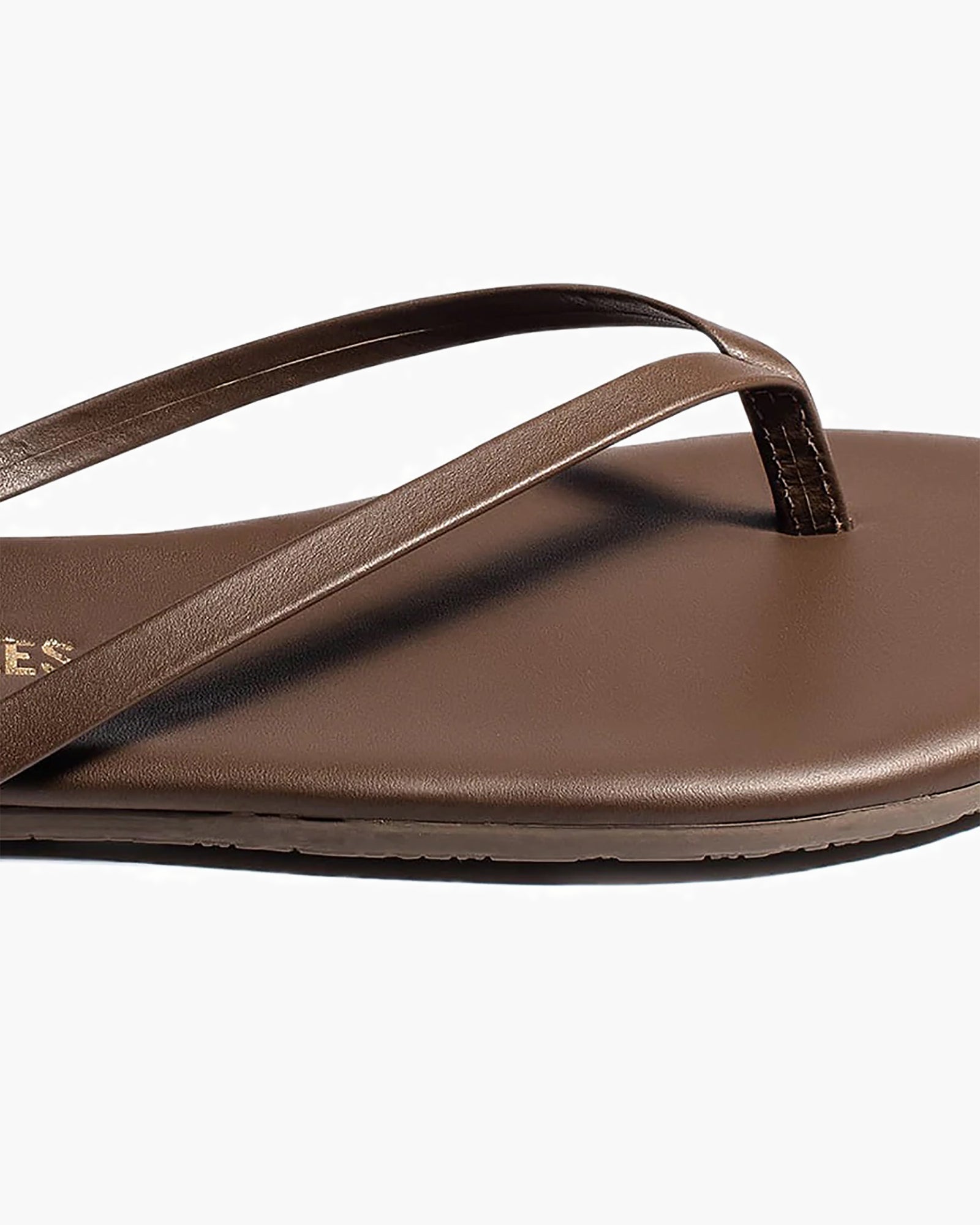 Women's TKEES Lily Liners Flip Flops Coffee | 68547WXSR