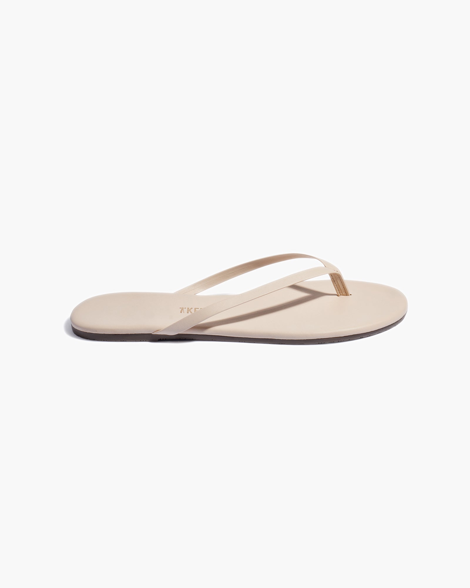 Women's TKEES Lily Nudes Flip Flops Beige | 71594EBTD