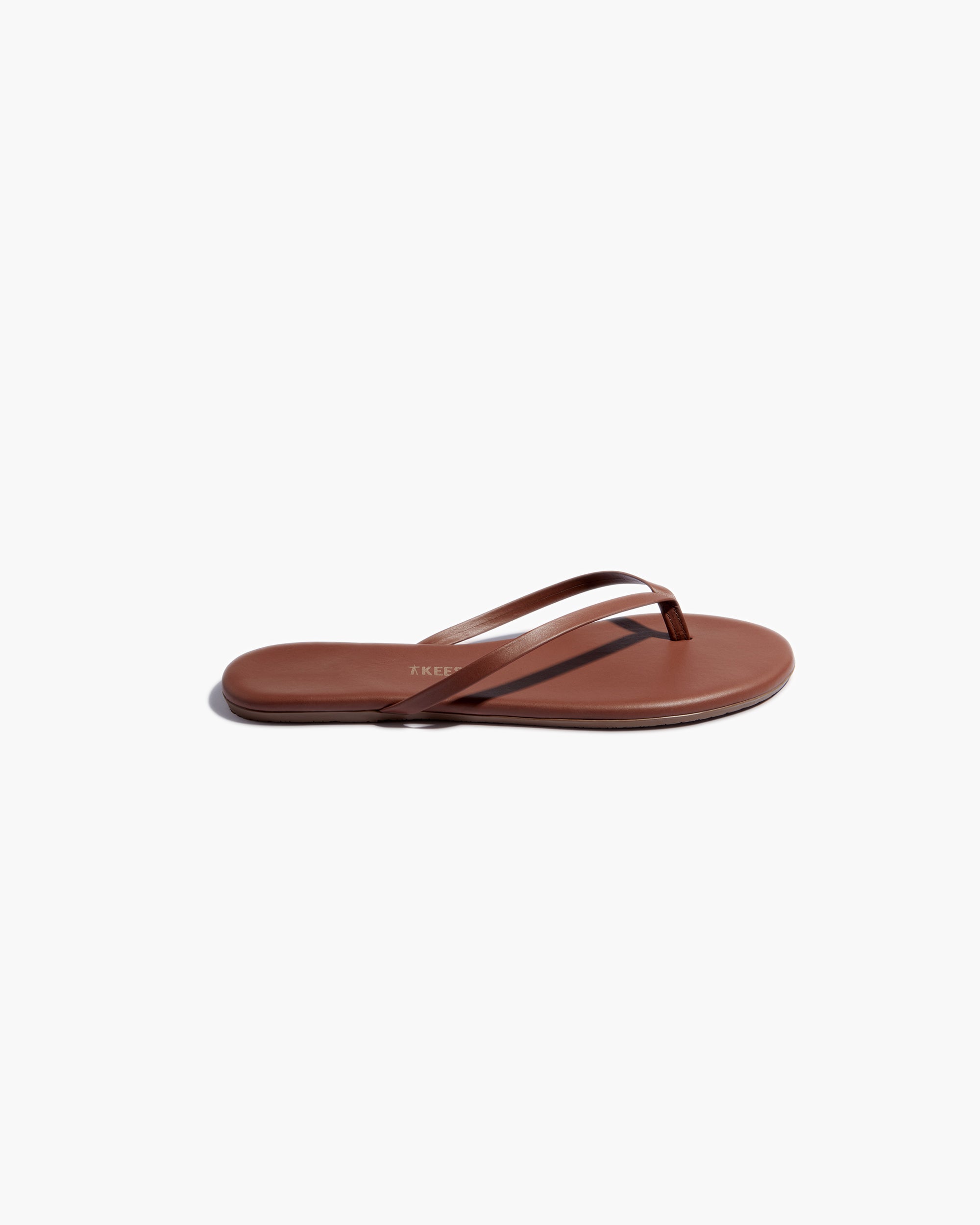 Women's TKEES Lily Nudes Flip Flops Brown | 08236BJSX