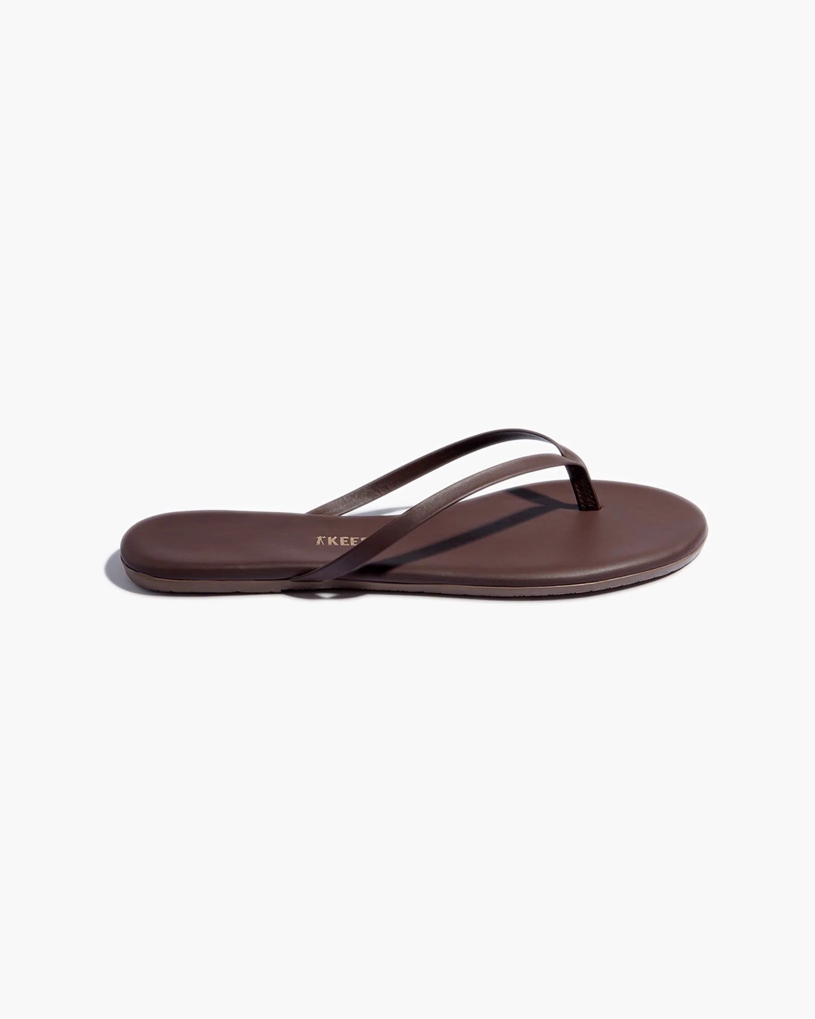 Women's TKEES Lily Nudes Flip Flops Brown | 68470UEFM