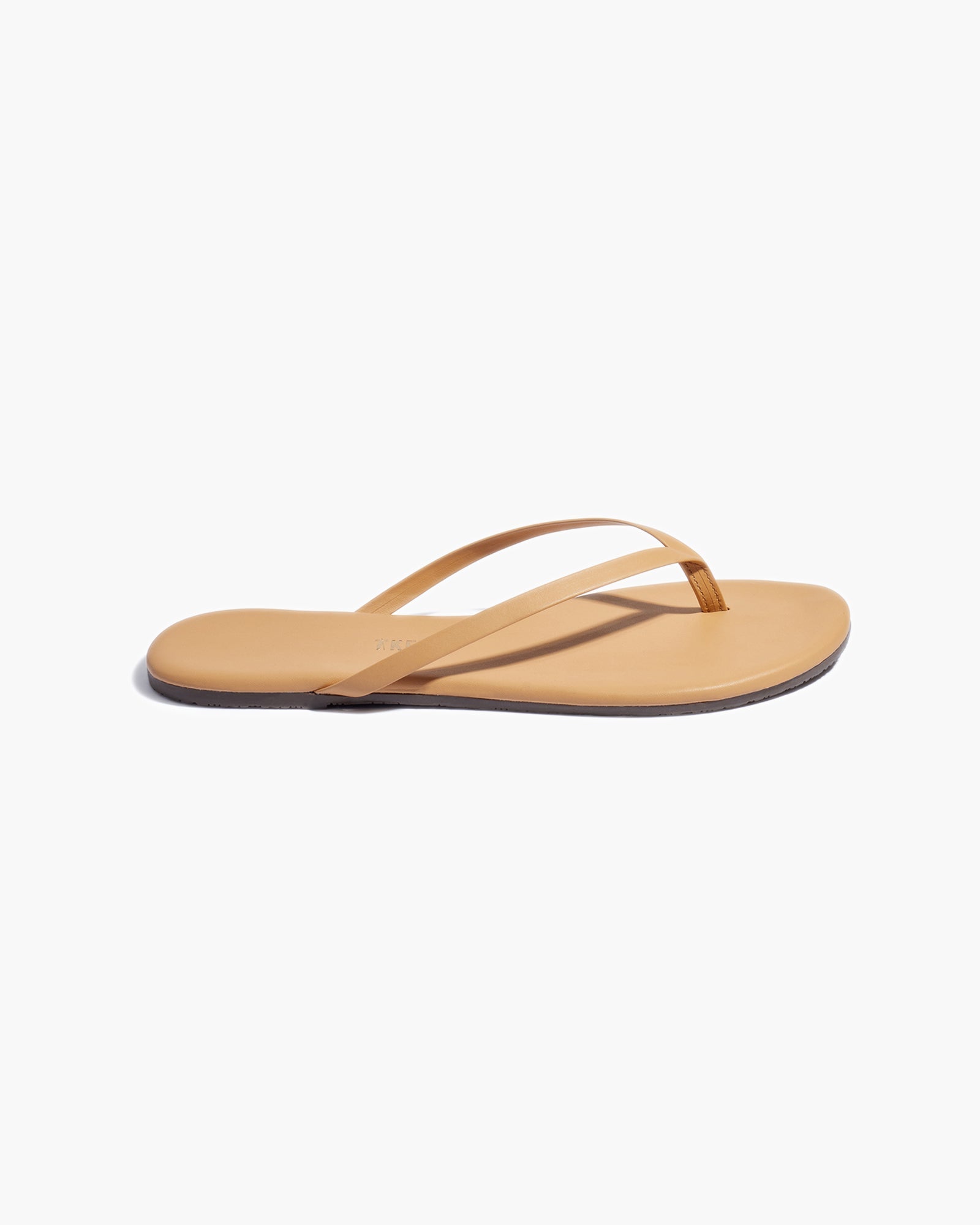 Women's TKEES Lily Nudes Flip Flops Brown | 90452VCYH