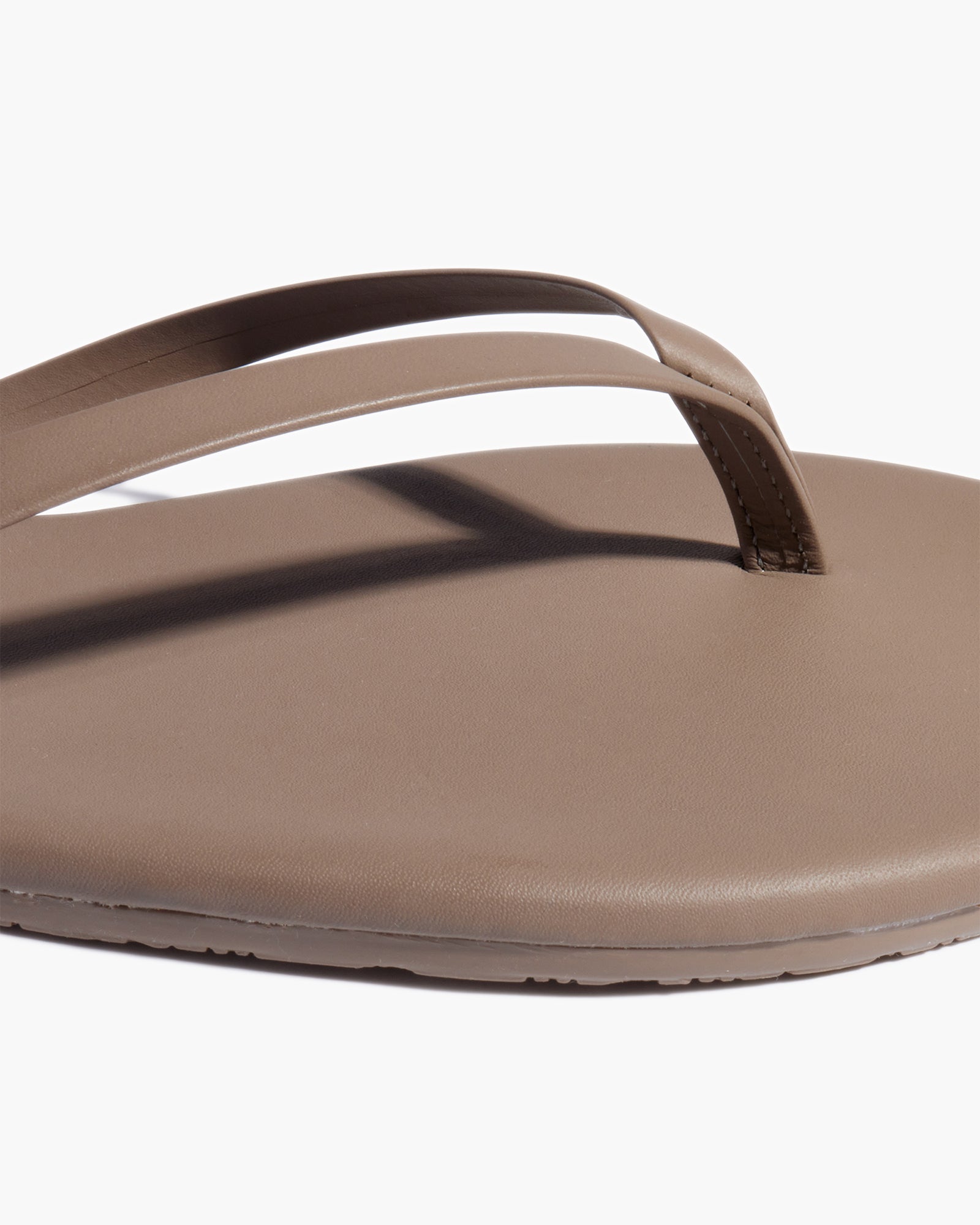 Women's TKEES Lily Pigments Flip Flops Brown | 64129KFEB