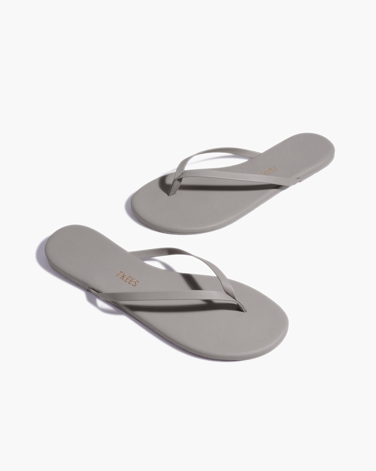 Women's TKEES Lily Pigments Flip Flops Grey | 30241IFAL