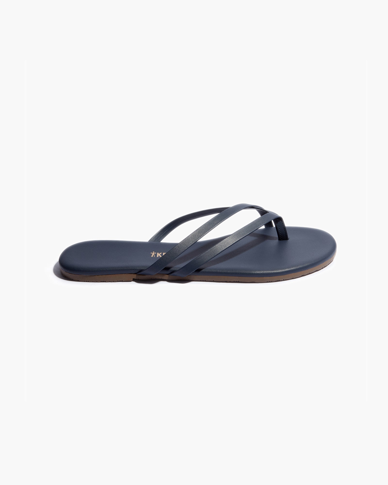 Women's TKEES Liri Flip Flops Black | 45782UAYH