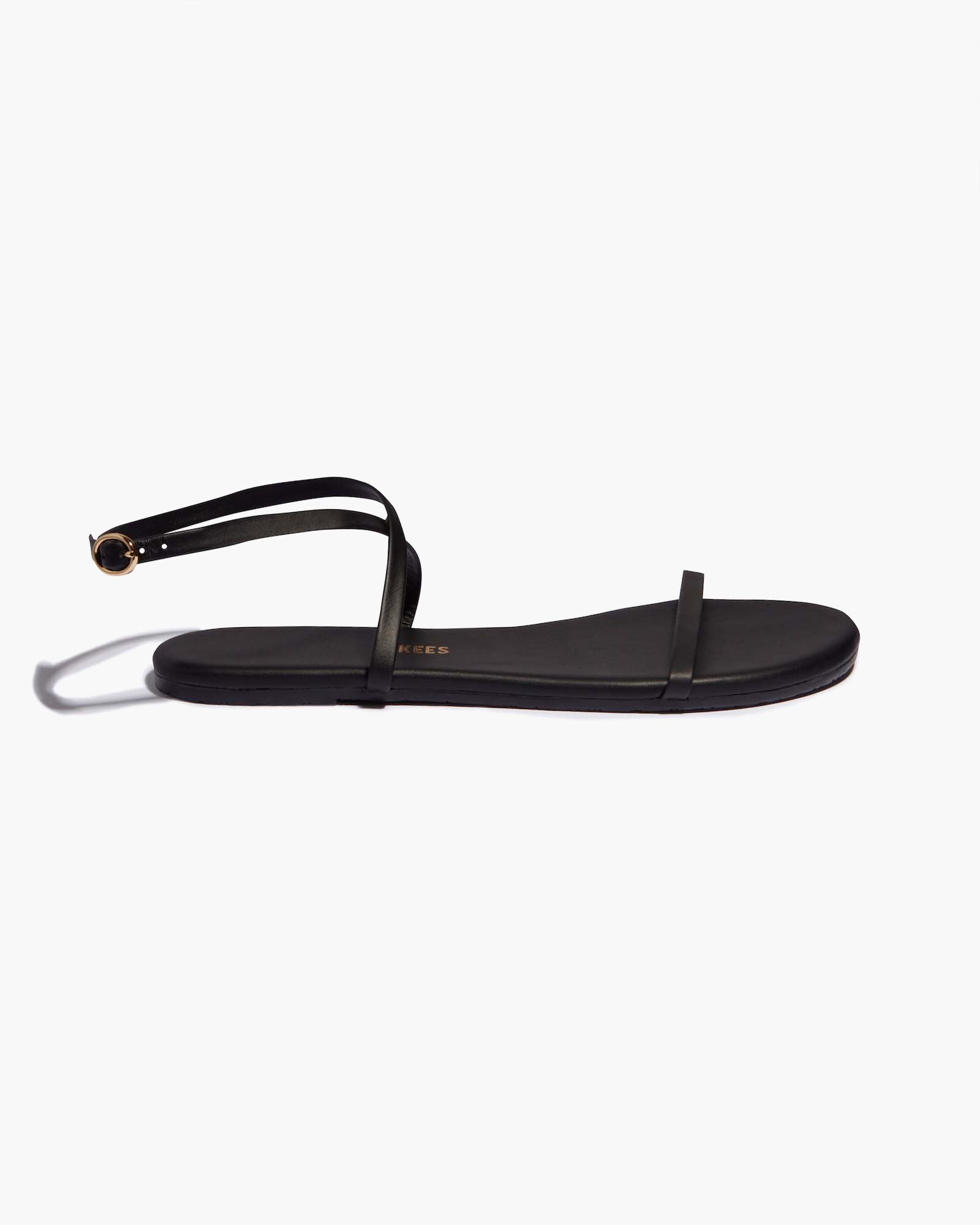 Women's TKEES MJ Sandals Black | 34508MVFR