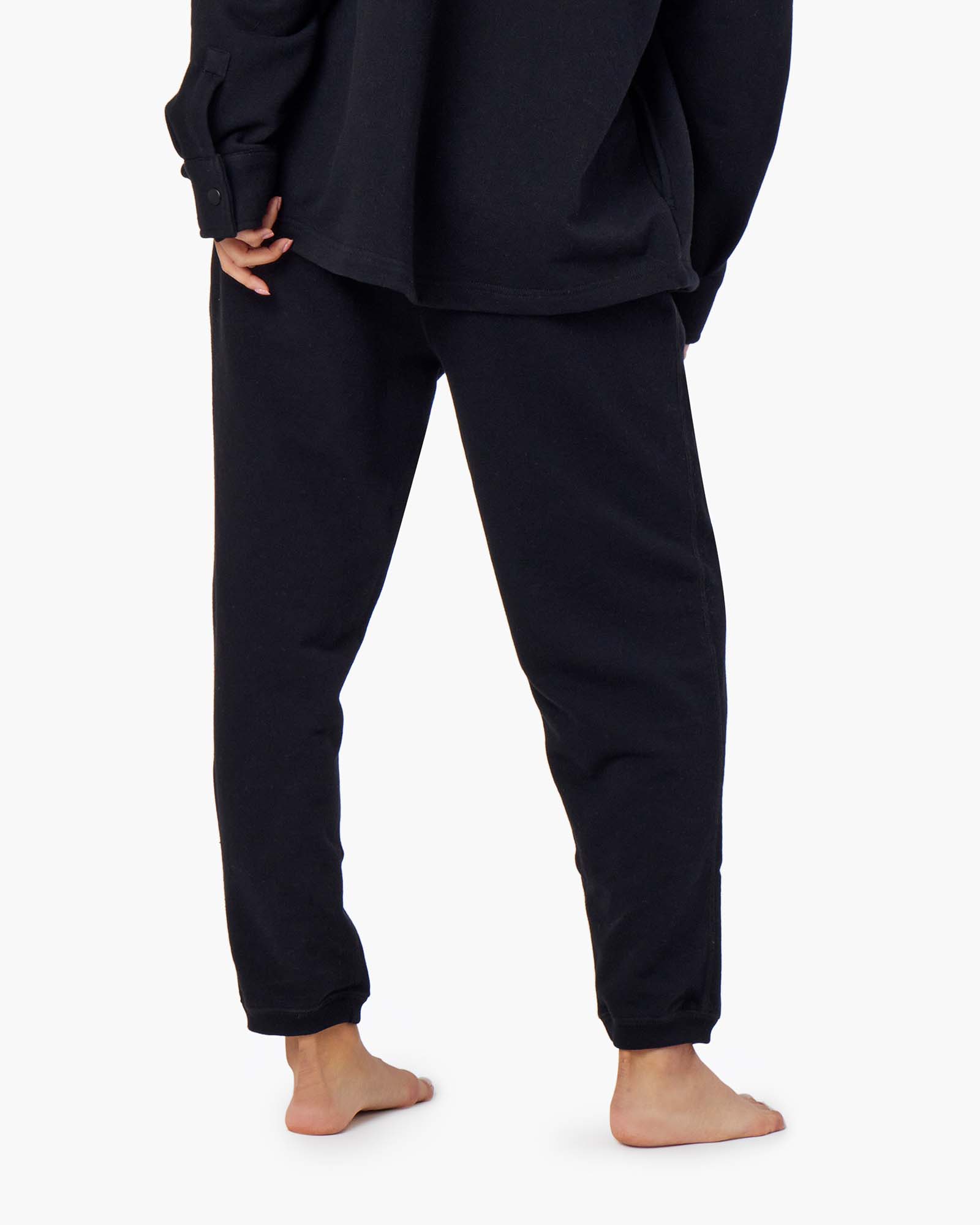 Women's TKEES Panelled Jogger Black | 49273OTWE