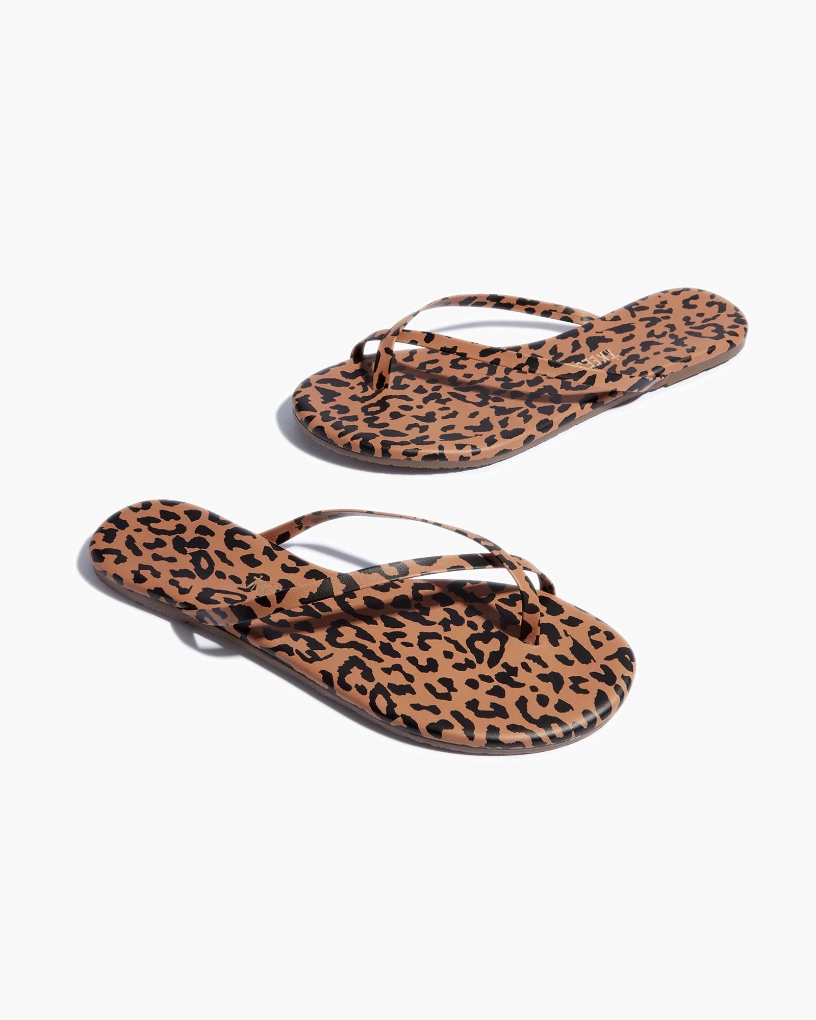 Women's TKEES Riley Animal Sandals Leopard | 97830TRZU