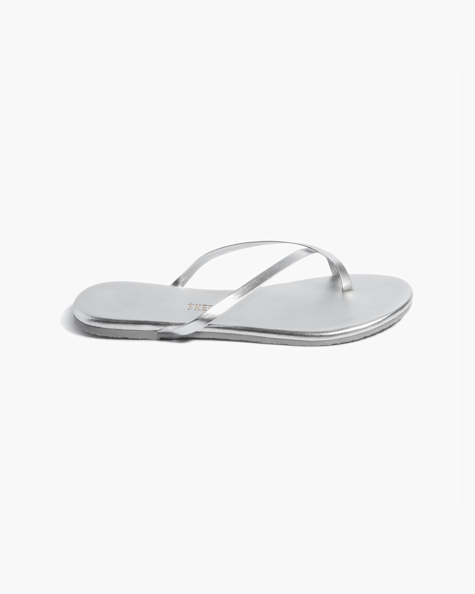 Women's TKEES Riley Metallics Sandals Silver | 95314TWXR