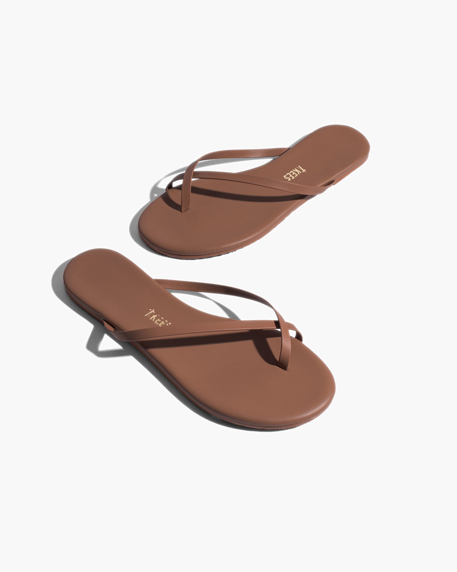 Women's TKEES Riley Sandals Brown | 34805NYPX