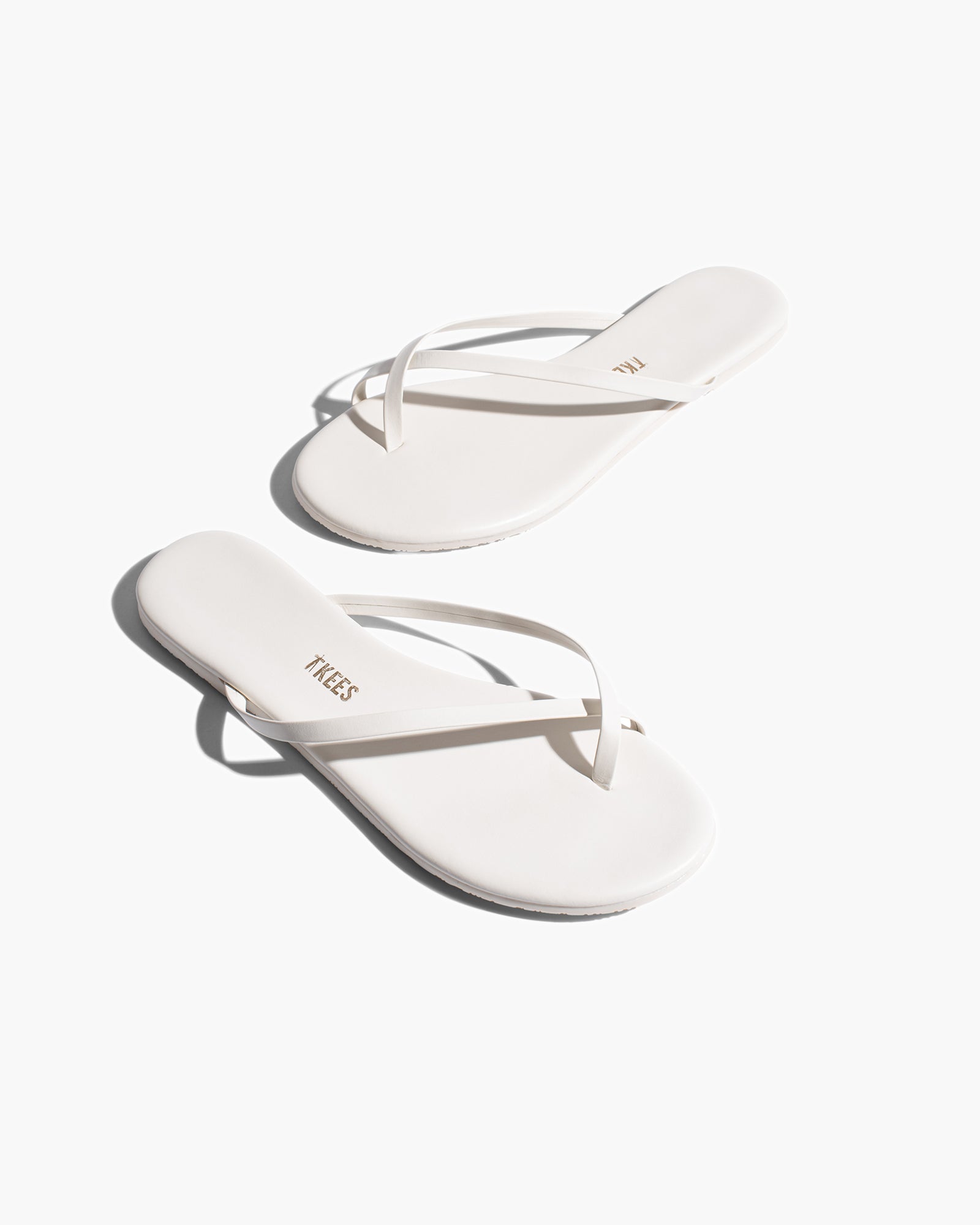 Women's TKEES Riley Sandals Cream | 81653YCVP