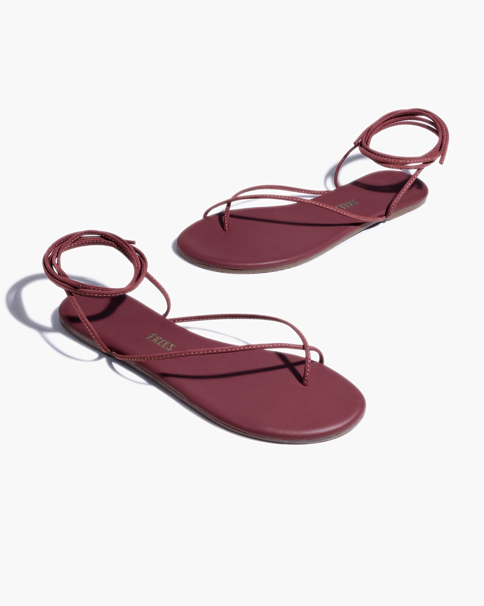 Women's TKEES Roe Sandals Red | 54920MJRU