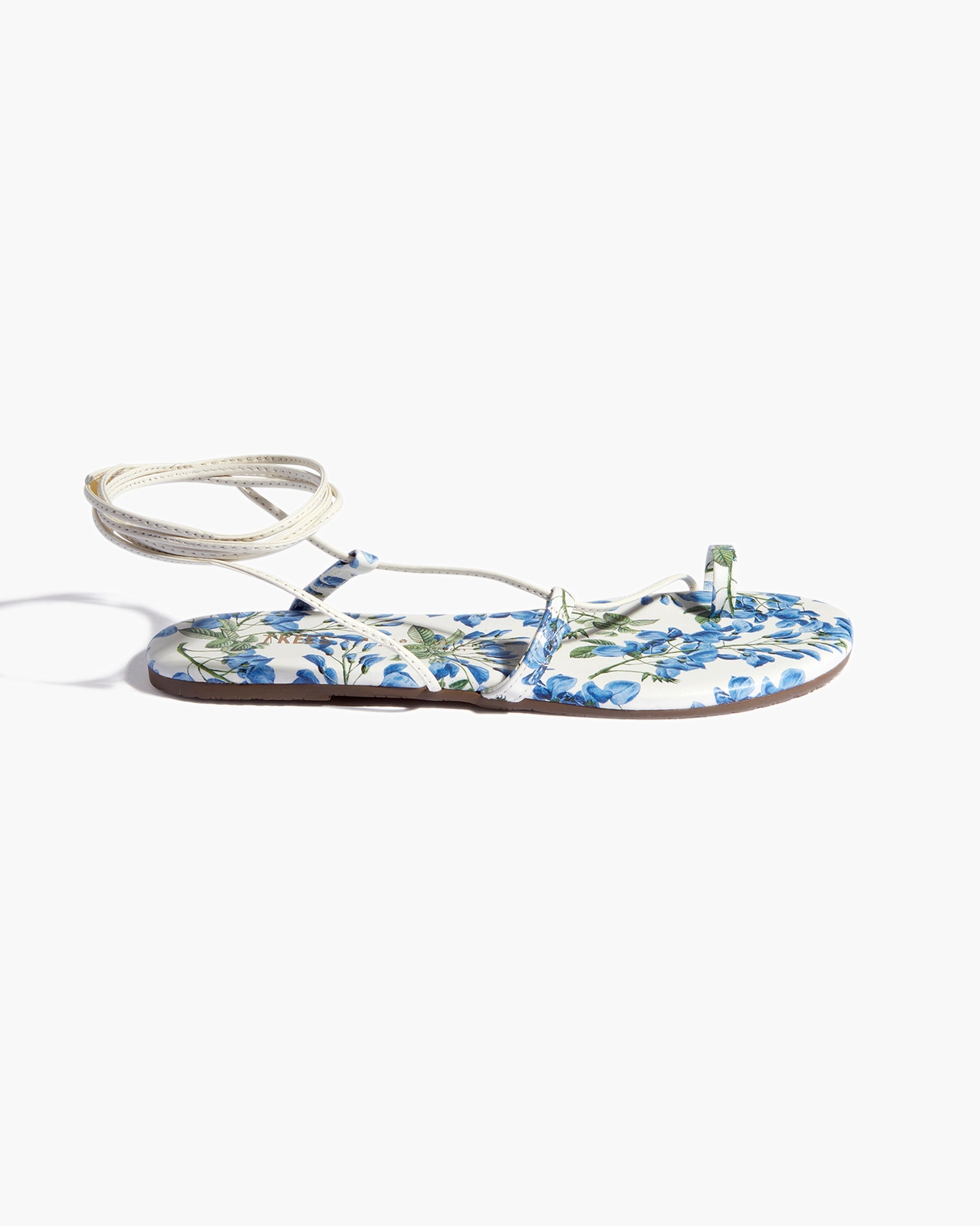 Women's TKEES TKEES x Alice + Olivia Jo Sandals Blue | 93428VRXD