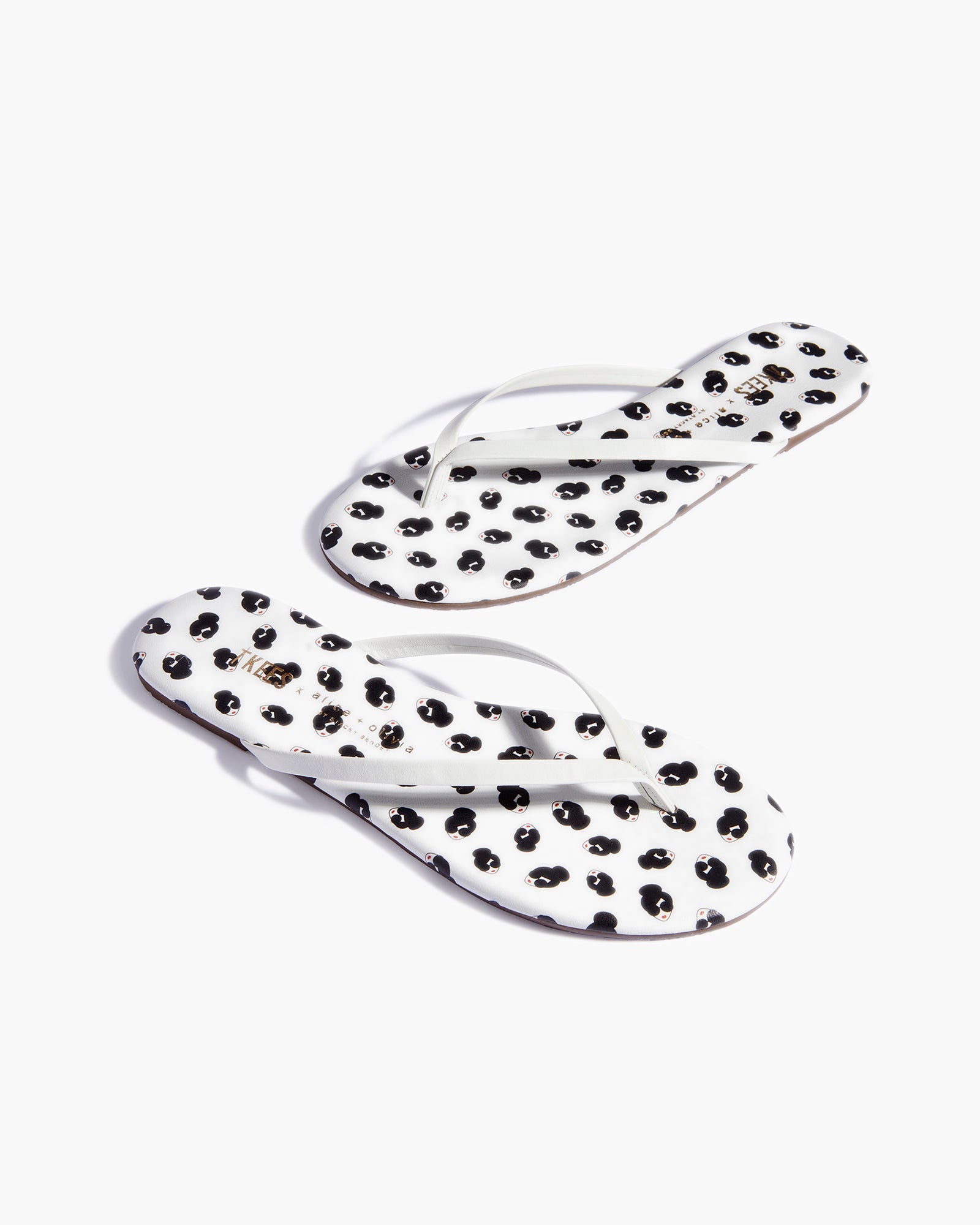 Women's TKEES TKEES x Alice + Olivia Lily Flip Flops Leopard | 61497ARUE