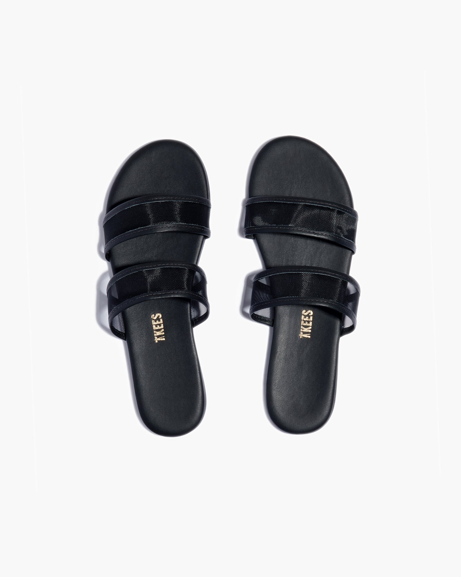 Women\'s TKEES Viv Slides Black | 43571ERWD