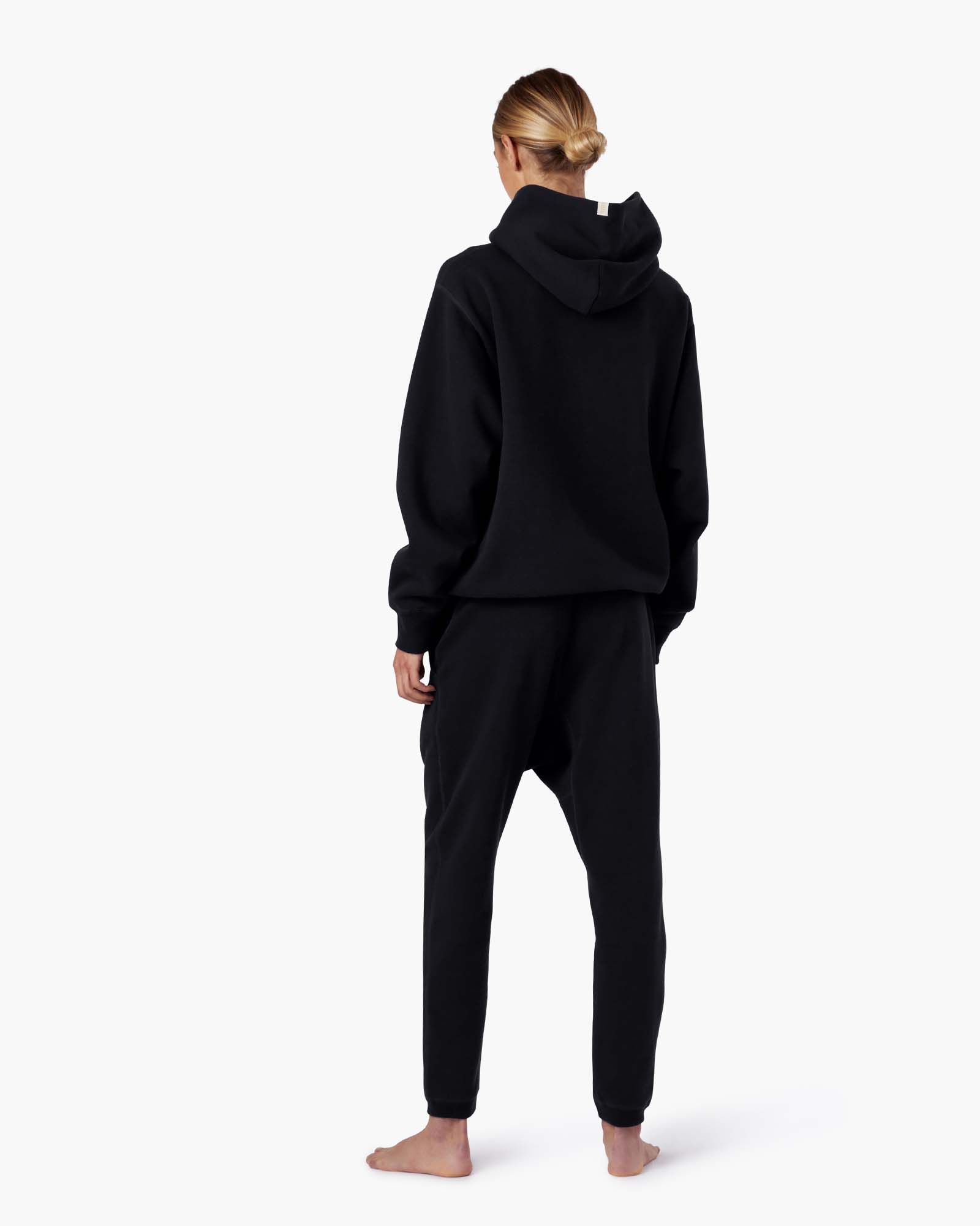 Women's TKEES Warm Core Jogger Black | 54893SPGQ