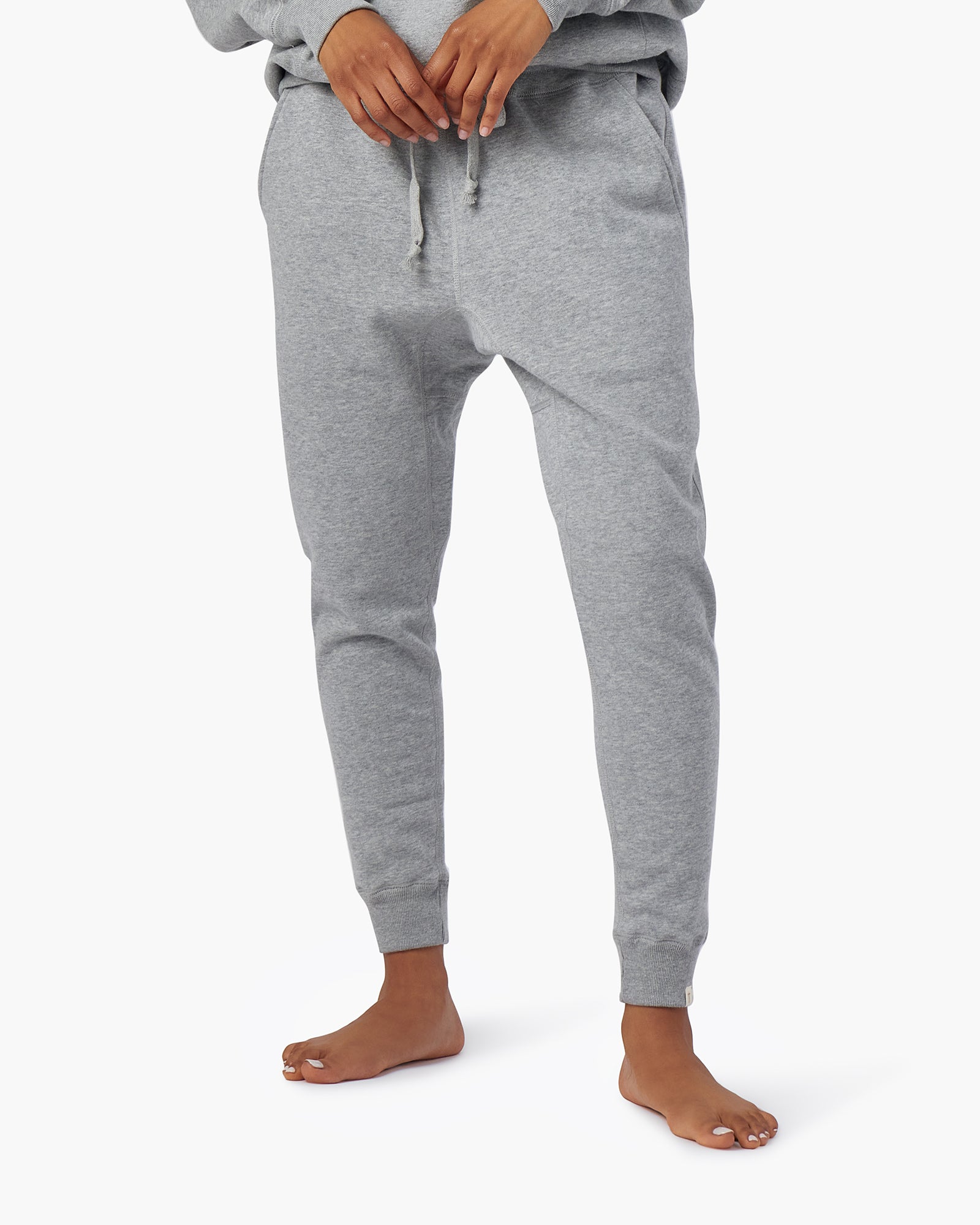 Women's TKEES Warm Core Sport Jogger Grey | 75321OHTU