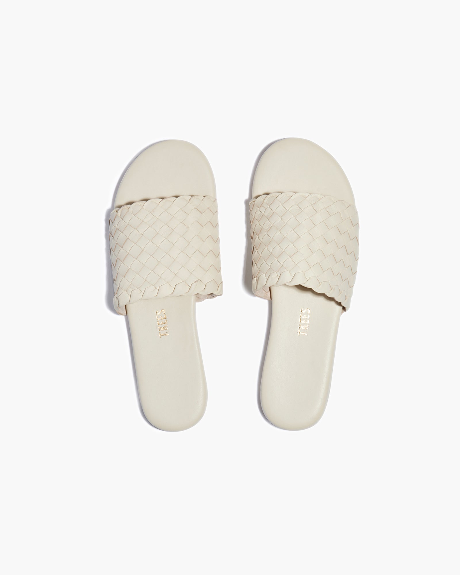 Women's TKEES Betty Slides Light Yellow | 73109CHKJ