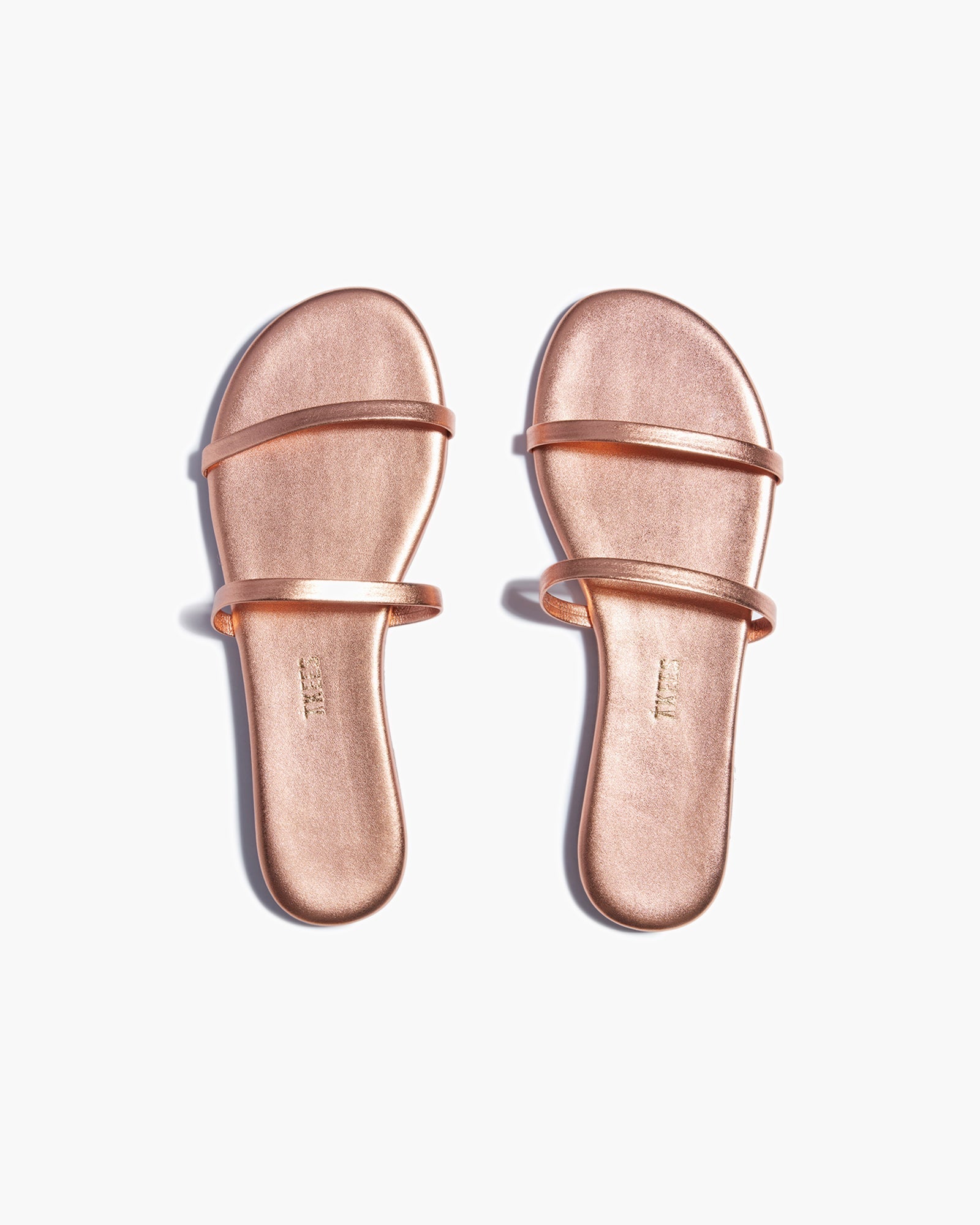 Women's TKEES Gemma Metallics Sandals Pink | 25907FDSV