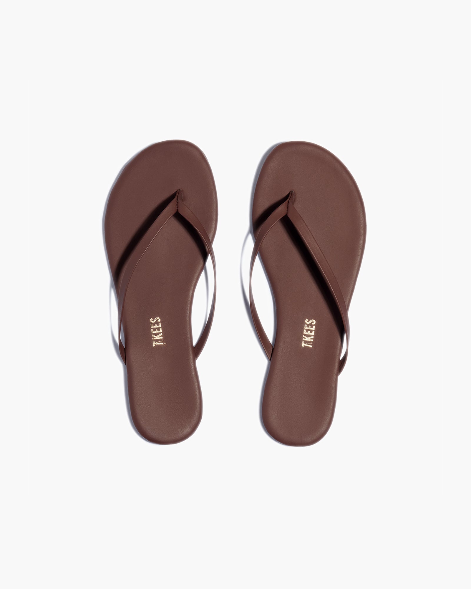 Women's TKEES Lily Nudes Flip Flops Brown | 38641JRYW