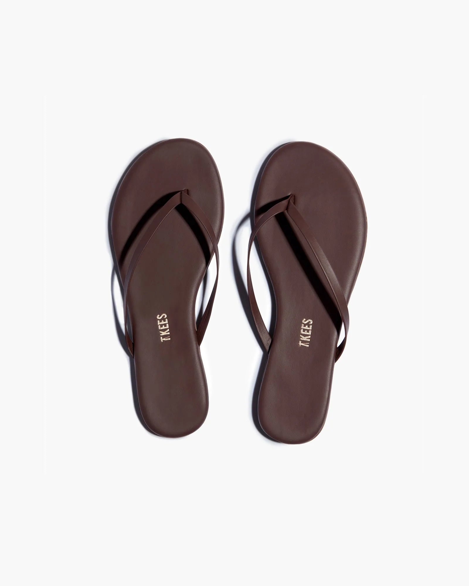 Women's TKEES Lily Nudes Flip Flops Brown | 68470UEFM