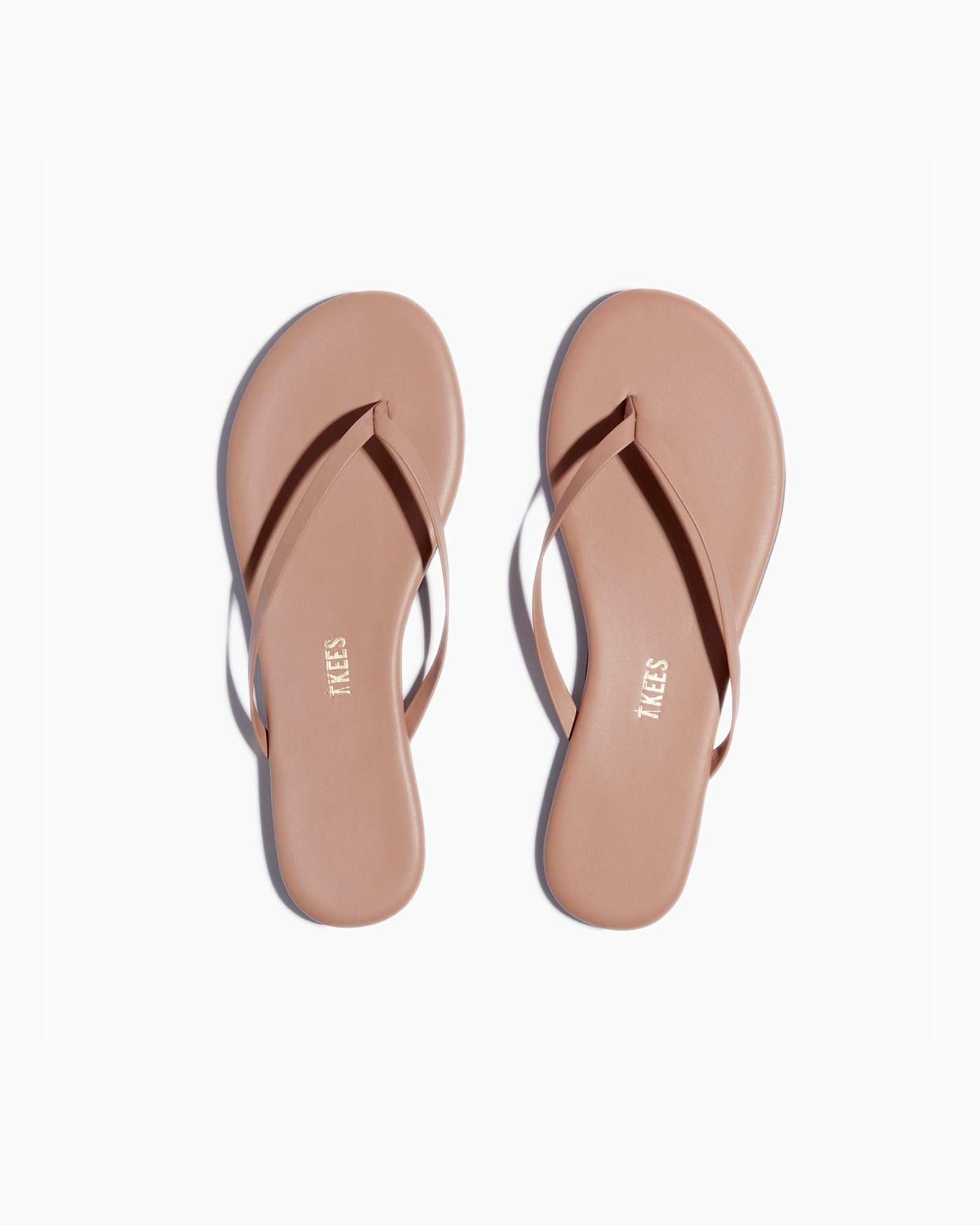 Women's TKEES Lily Nudes Flip Flops Pink | 30756BWGC